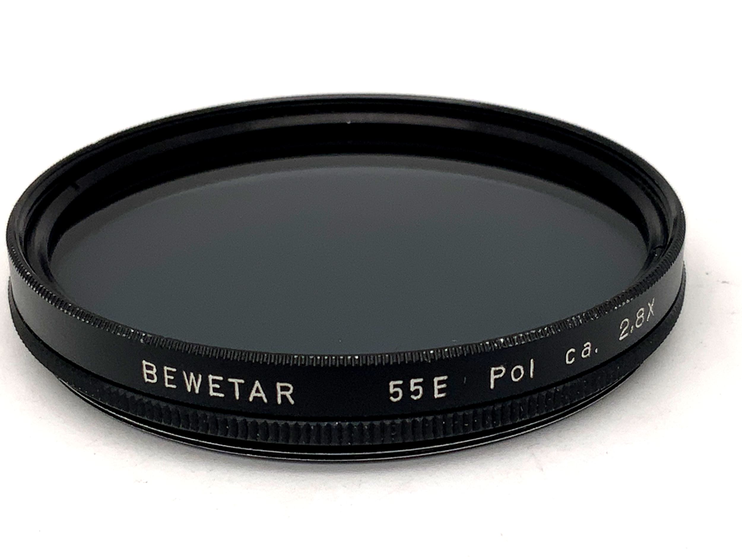Bewetar Polarizing Filter 55E, approx. 2.8x filter, 55mm circular filter thread