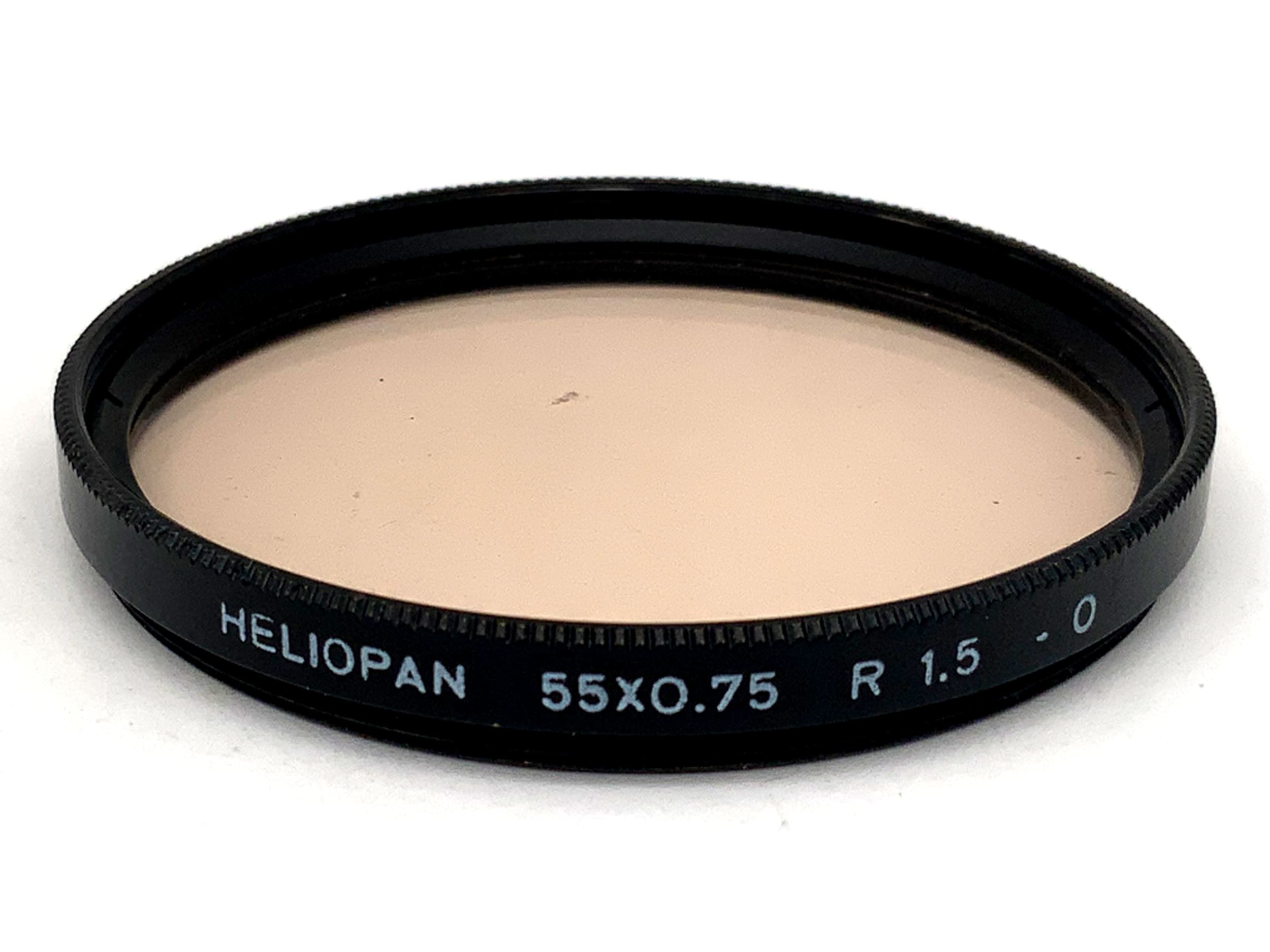 Heliopan correction filter 55x0.75 R1.5 -0 Filter 55mm Circular Filter thread