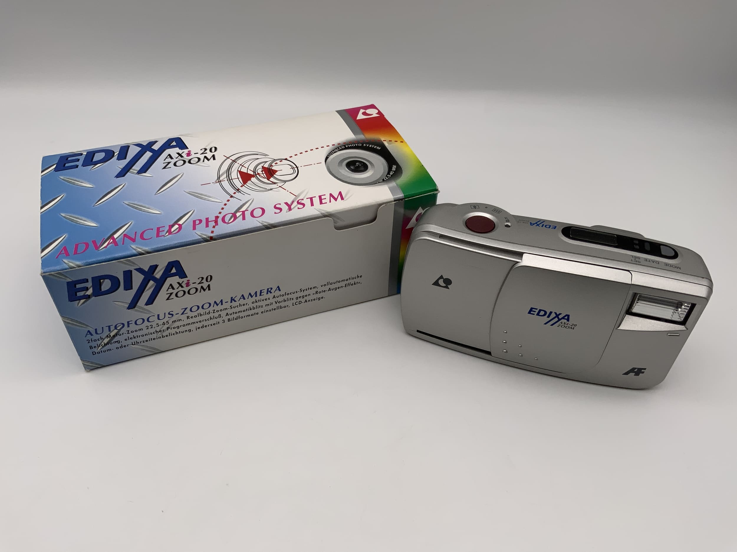 Exixa Axi-20 Zoom Compact Camera Point&amp;Shoot Camera Original Packaging without Battery