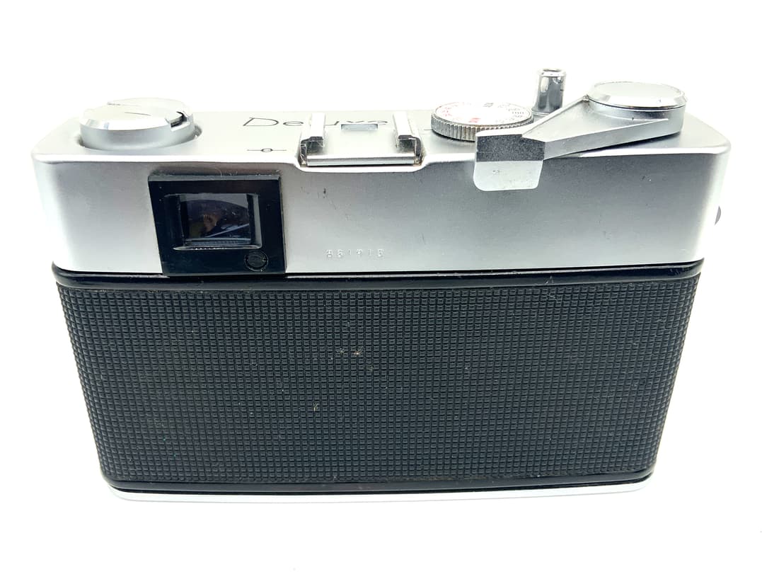 Konica EE-Matic Deluxe Messsucherkamera mit Hexanon 40mm 1:2.8 Analogkamera