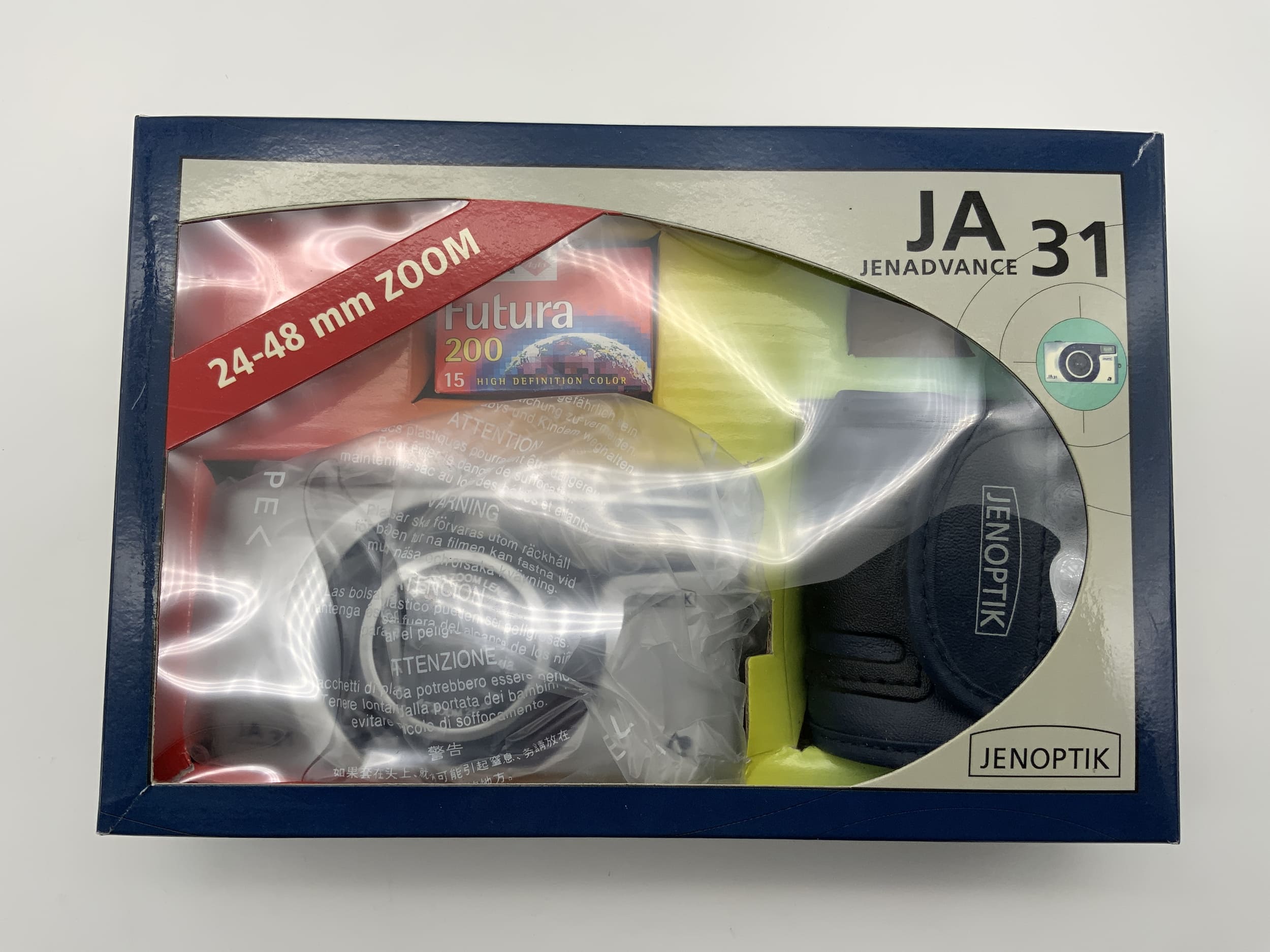 Jenoptik JA31 Compact Camera Point&amp;Shoot Camera Jenadvance Original Packaging without Battery