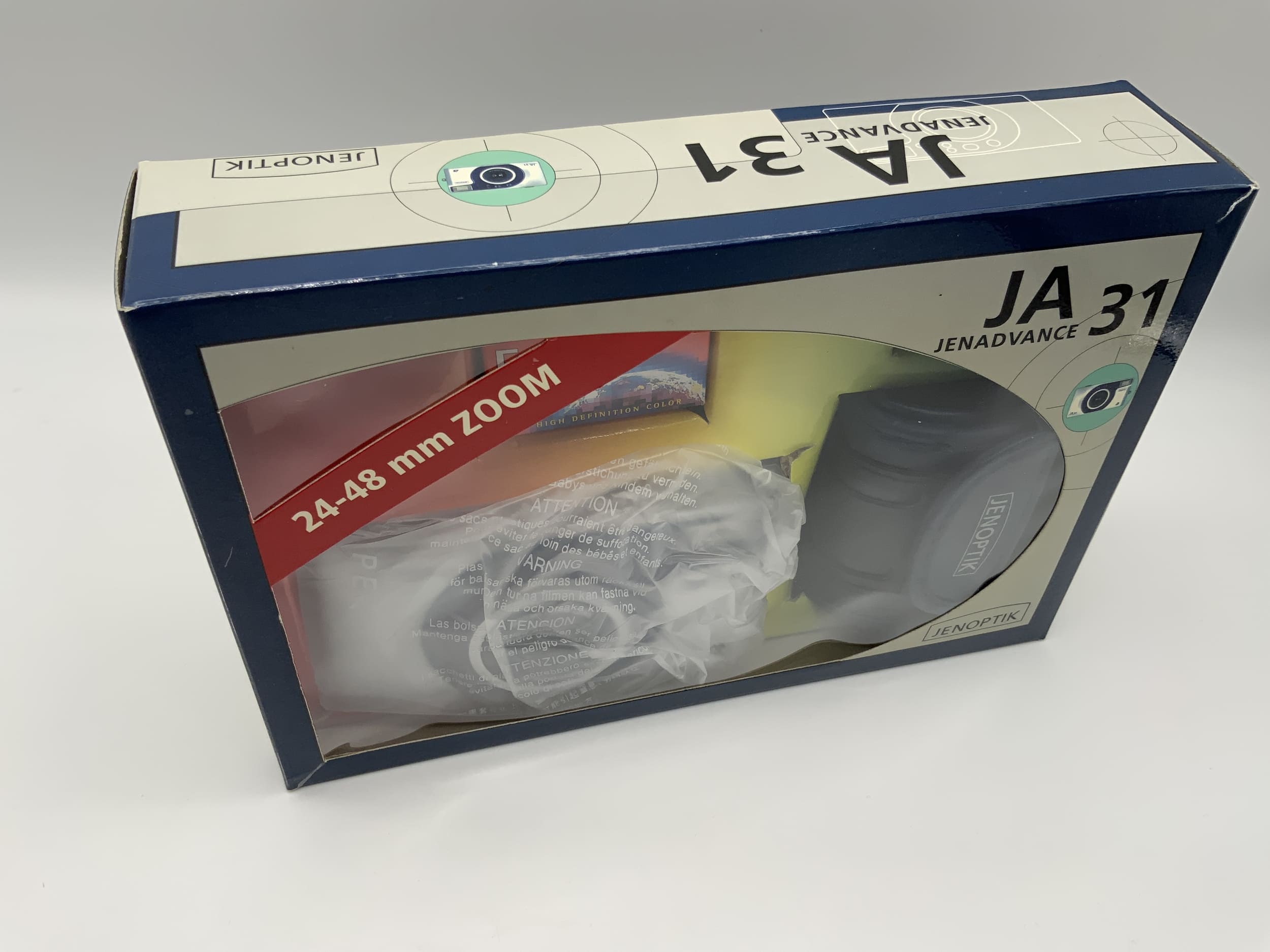 Jenoptik JA31 Compact Camera Point&amp;Shoot Camera Jenadvance Original Packaging without Battery