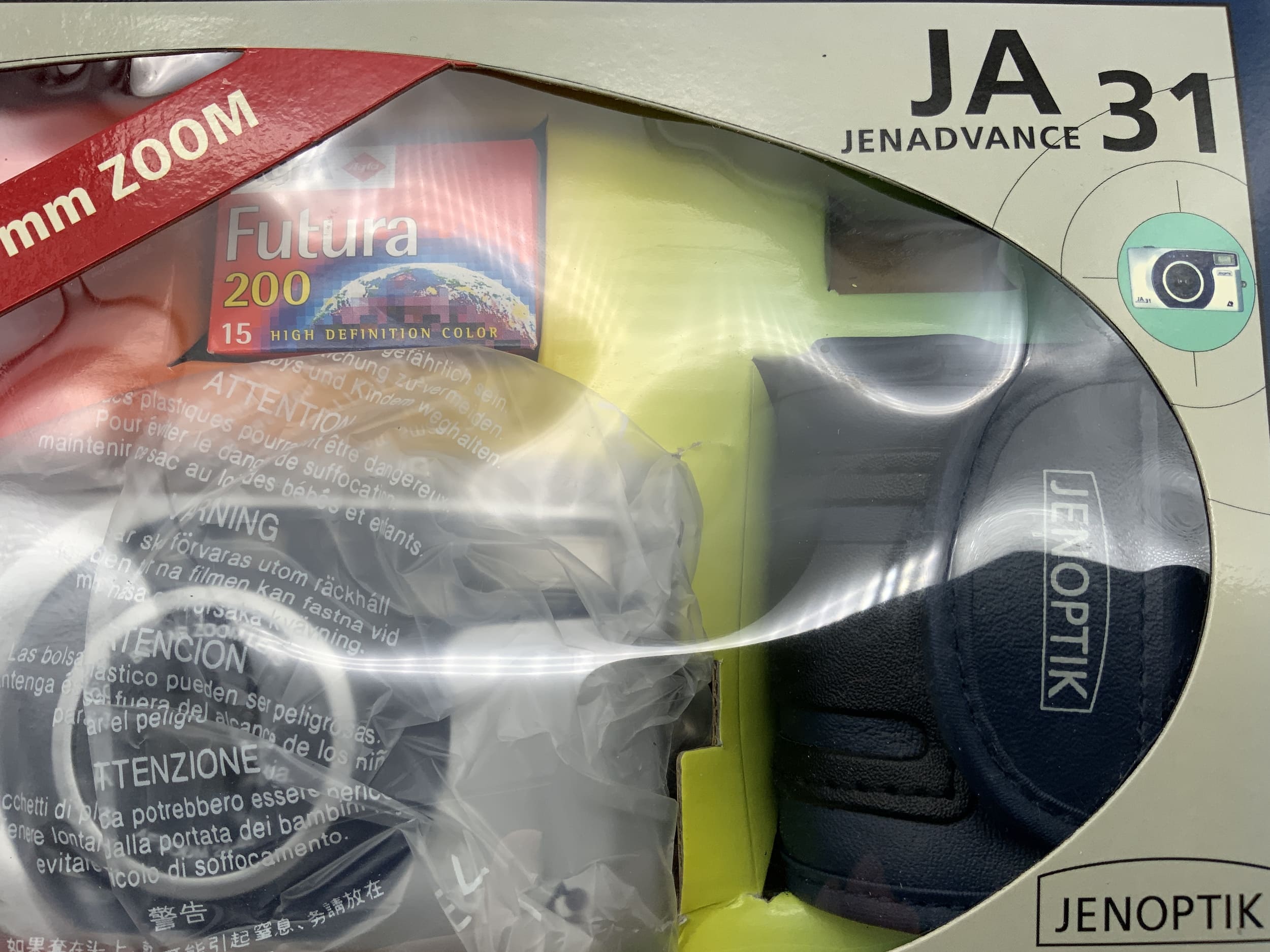 Jenoptik JA31 Compact Camera Point&amp;Shoot Camera Jenadvance Original Packaging without Battery