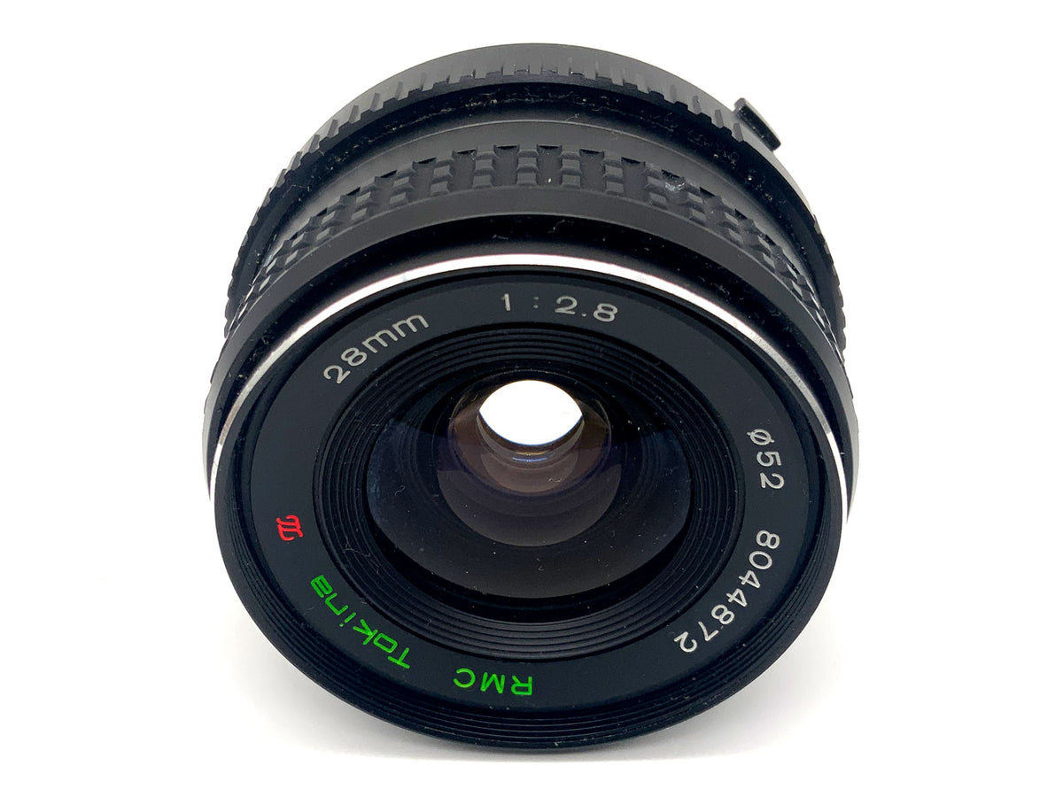 Tokina RMC II 28mm 1:2.8 Objektiv Festbrennweite (Minolta MD) Text lesen!