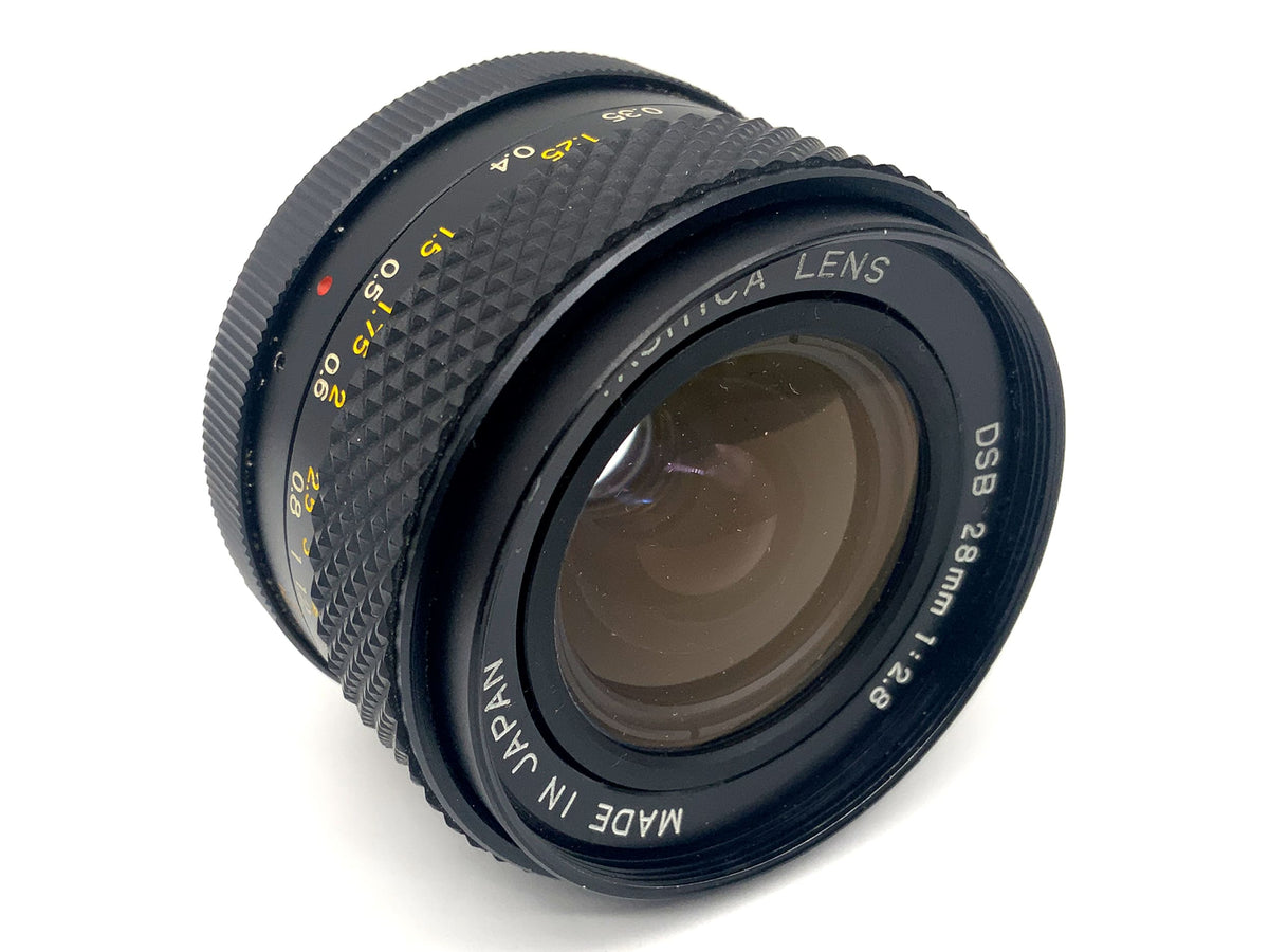 Yashica DSB 28mm 1:2.8 Objektiv Festbrennweite (Yashica / Contax) Text lesen!