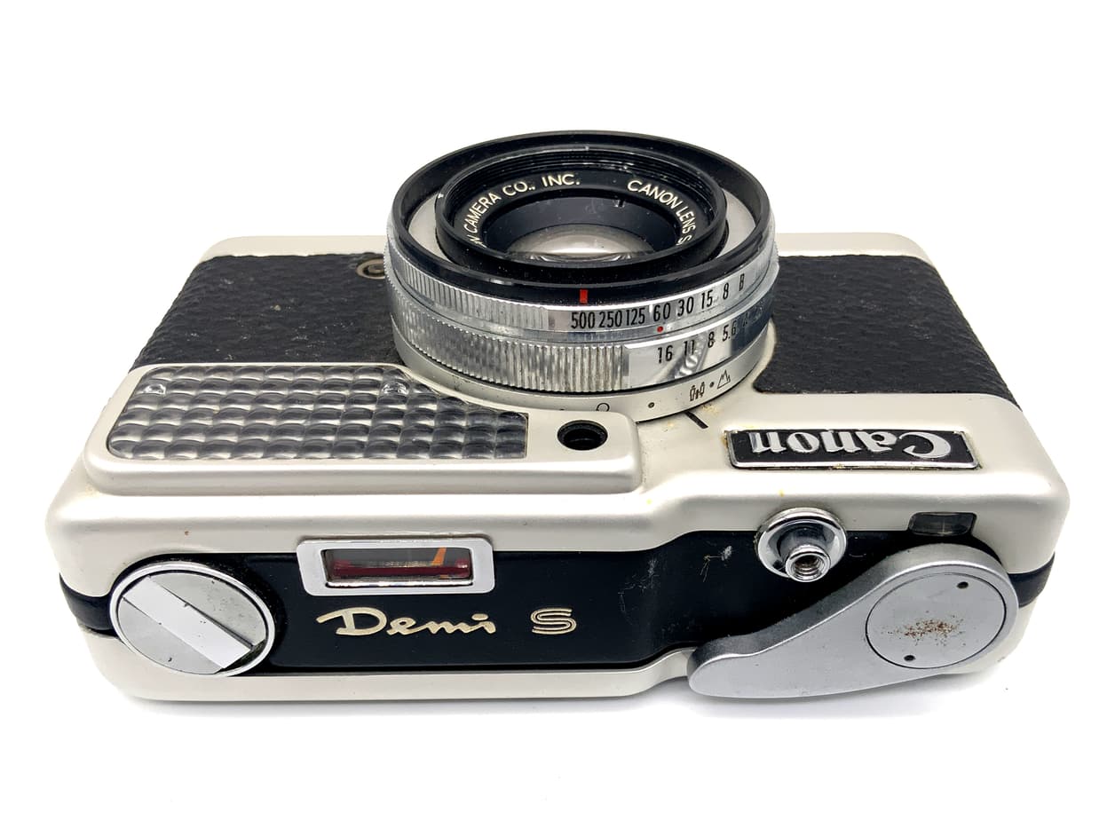 Canon Demi S Sucherkamera mit SH 30mm 1:1.7 Kompaktkamera Analogkamera