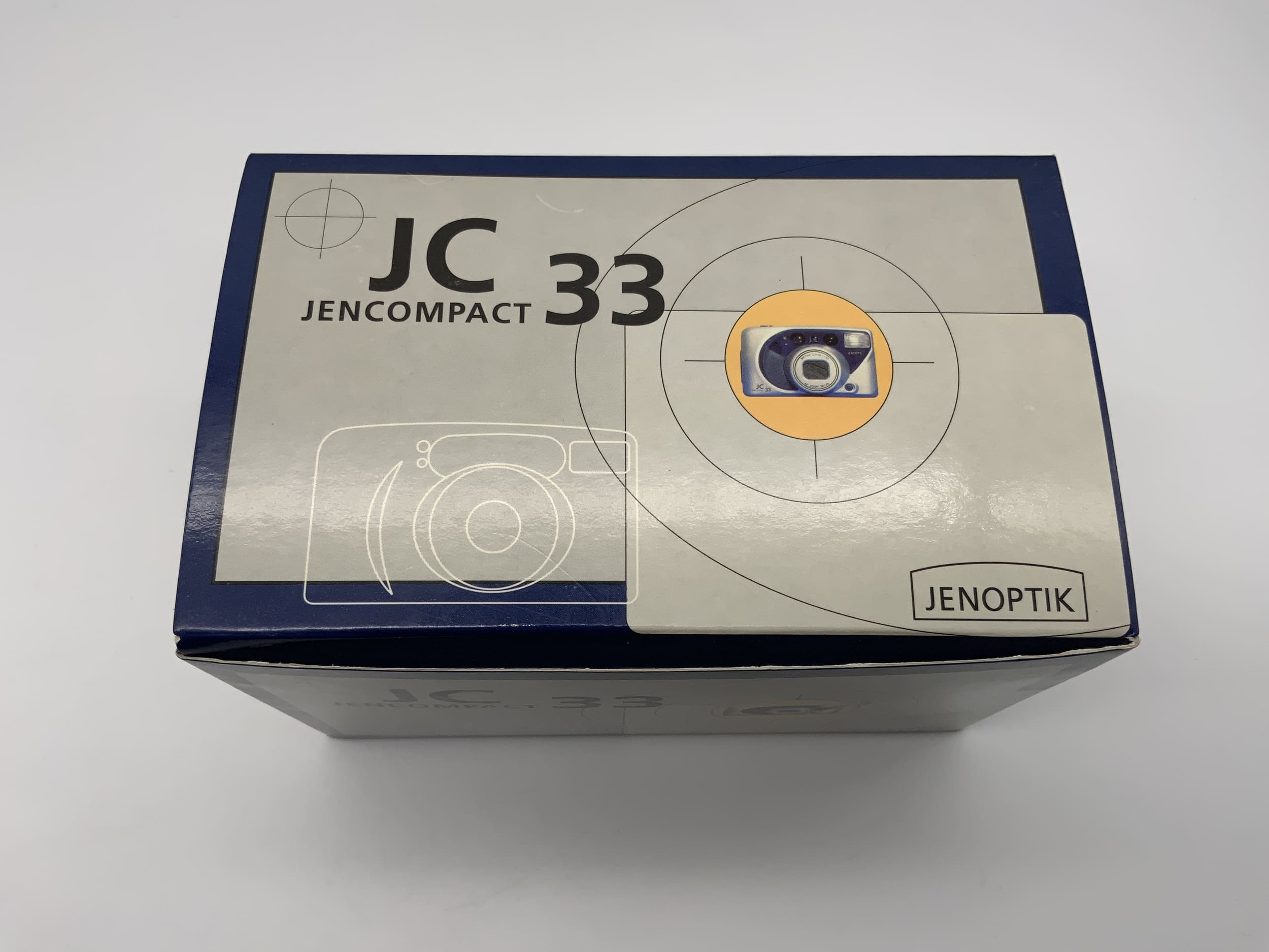 Jenoptik JC33 Compact Camera Point&amp;Shoot Camera 35mm Jenadvance Original Packaging without Battery