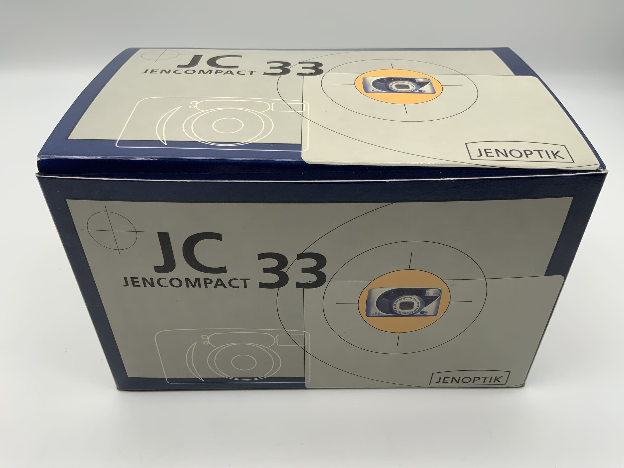 Jenoptik JC33 Compact Camera Point&amp;Shoot Camera 35mm Jenadvance Original Packaging without Battery