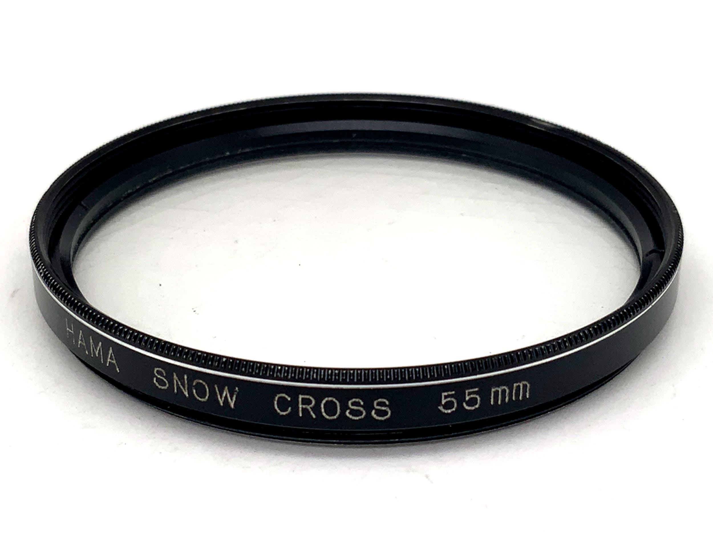 Hama Grid Filter Snow Cross Filter 55mm Circular Filter Thread