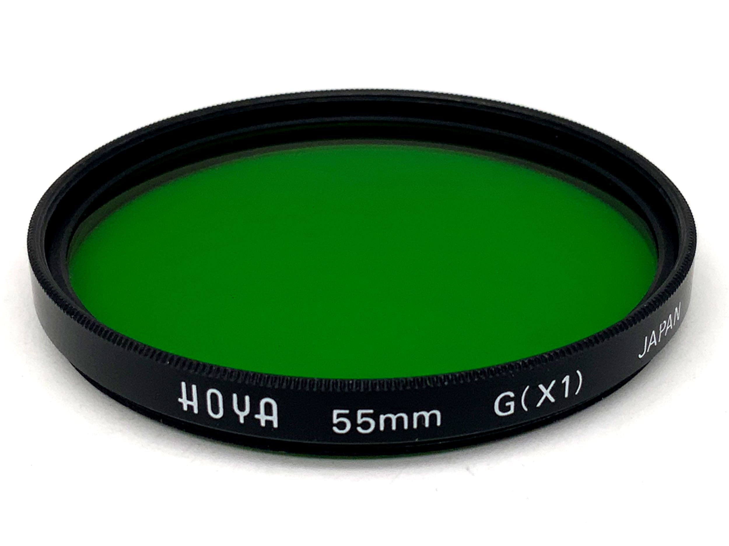 Hoya Color Filter G(X1) Green 55mm Circular Filter Thread