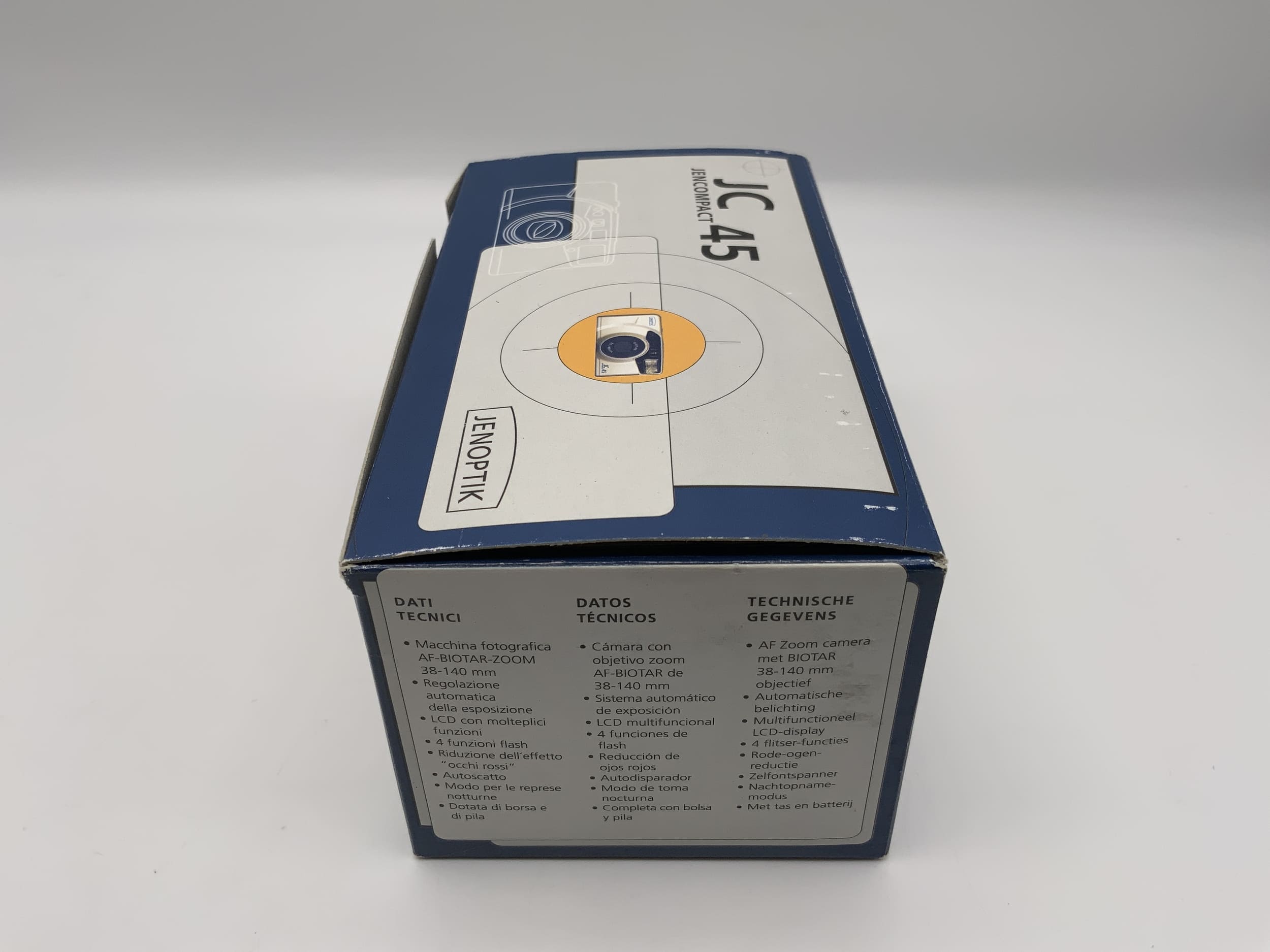 Jenoptik JC45 Compact Camera Point&amp;Shoot Camera 35mm Jenadvance Original Packaging without Battery