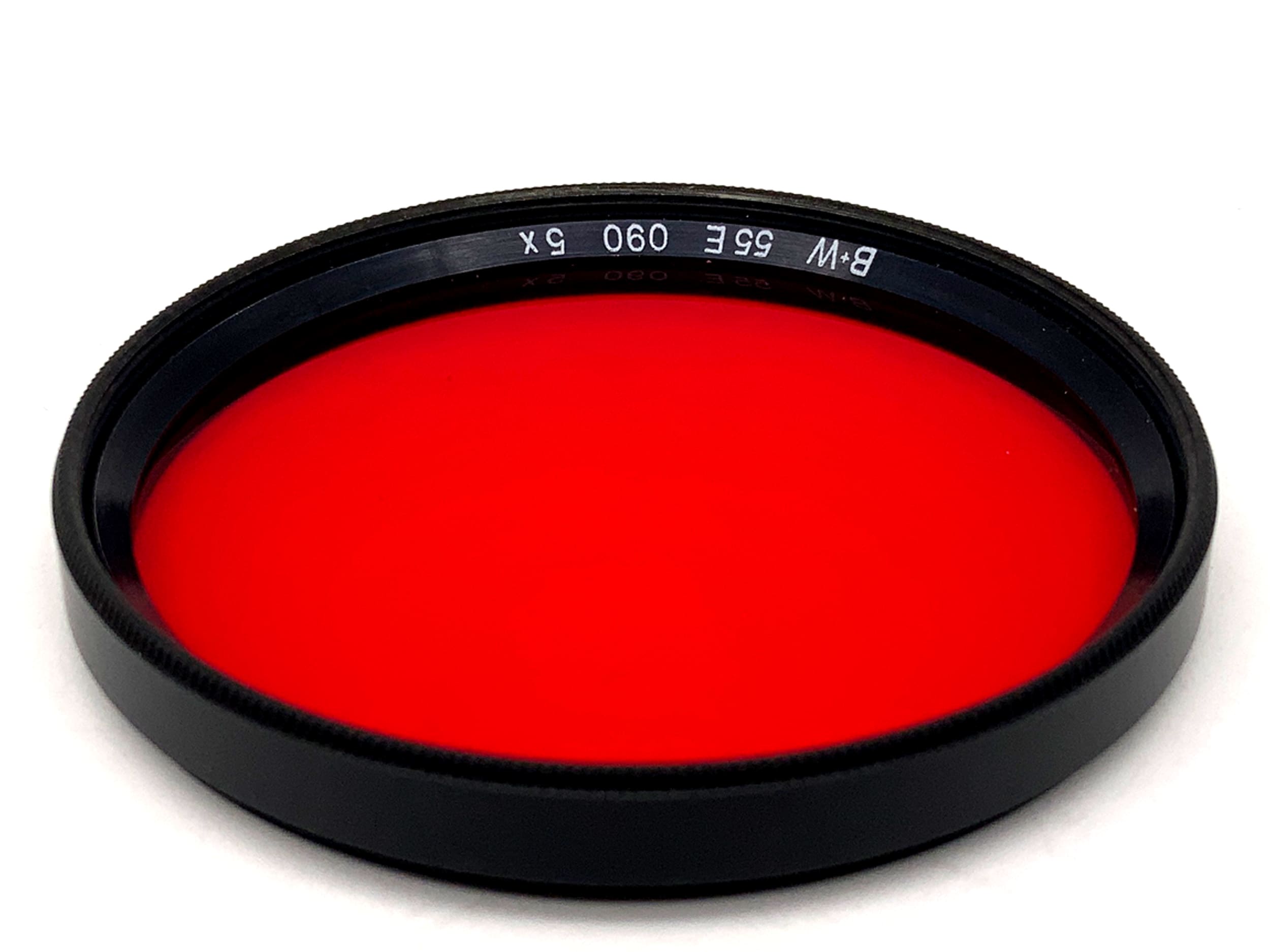 B+W Color Filter 55E 090 5x red filter 55mm circular filter thread