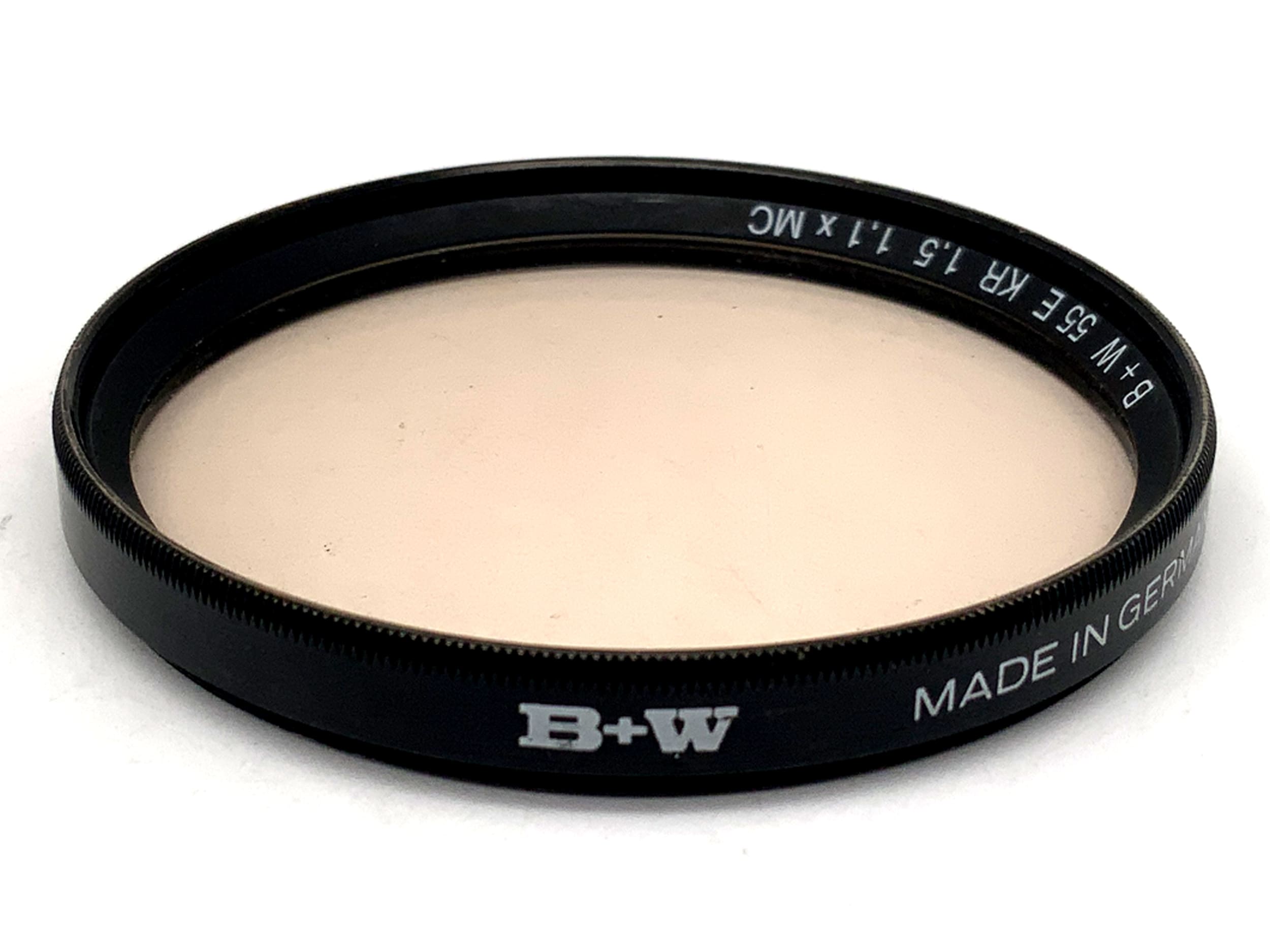 B+W Correction Filter 55E KR1.5 1.1xMC Filter 55mm Circular Filter Thread