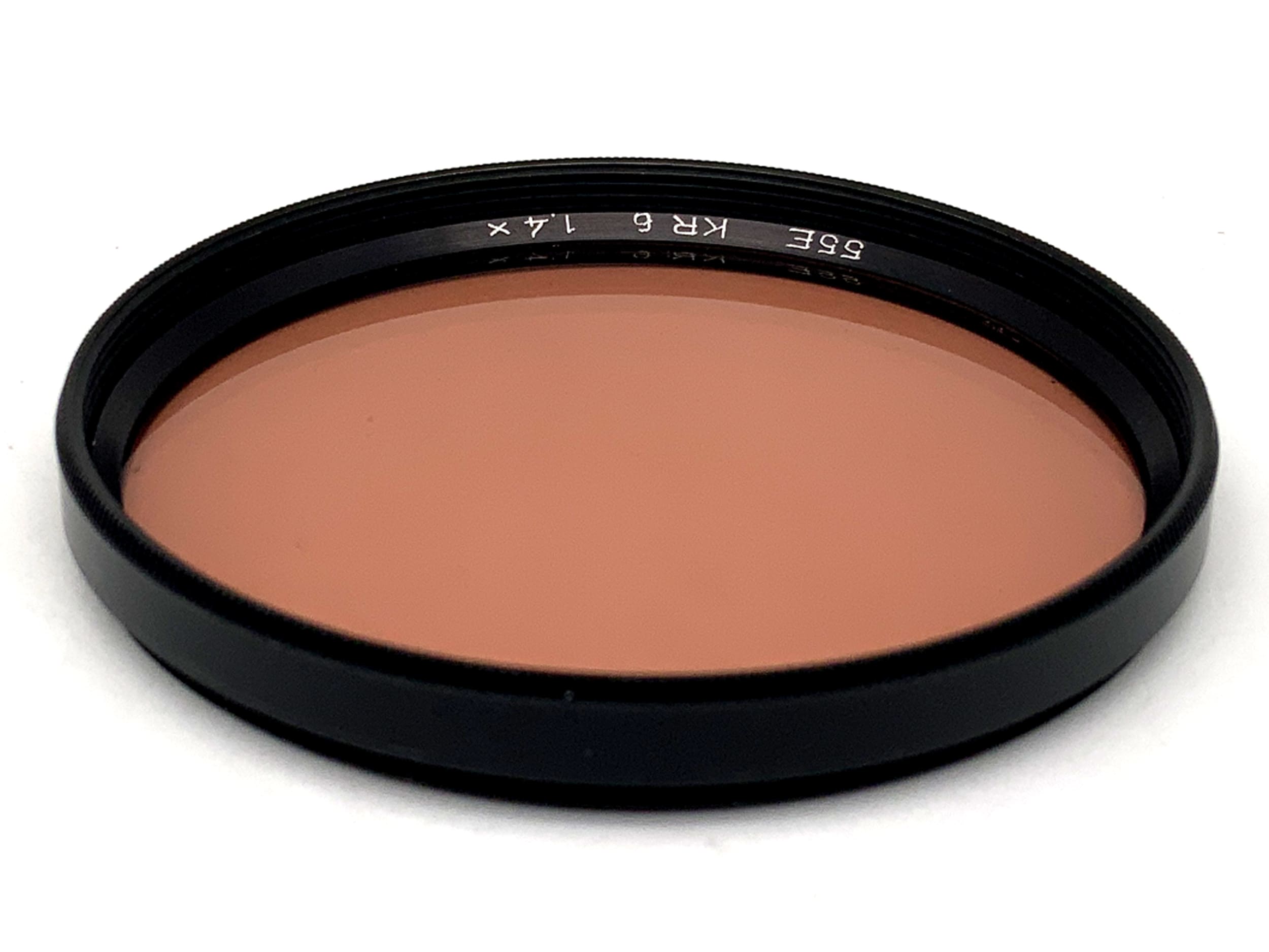 B+W Correction Filter 55E KR6 1.4x Filter 55mm Circular Filter Thread