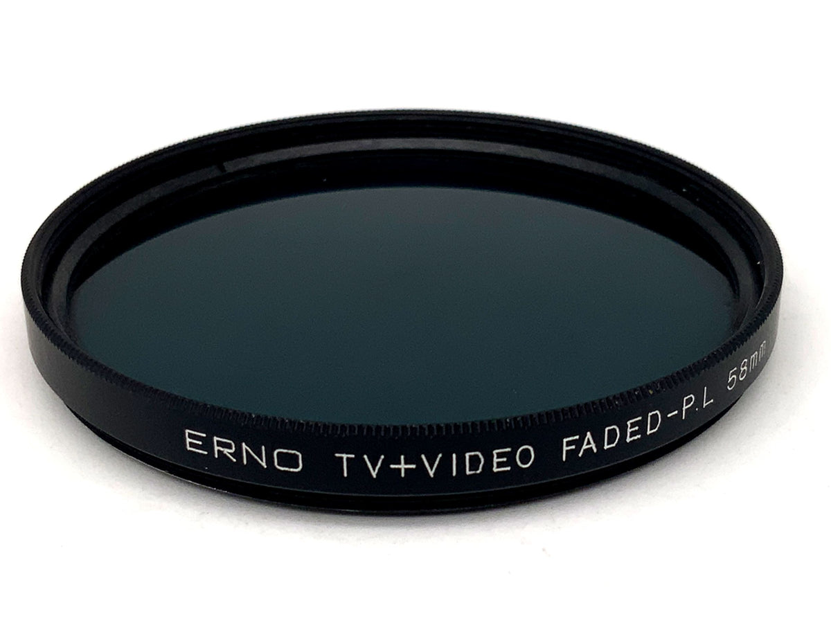 Erno Polarizing Filter TV+Video Faded-PL Filter 58mm Circular Filter Thread