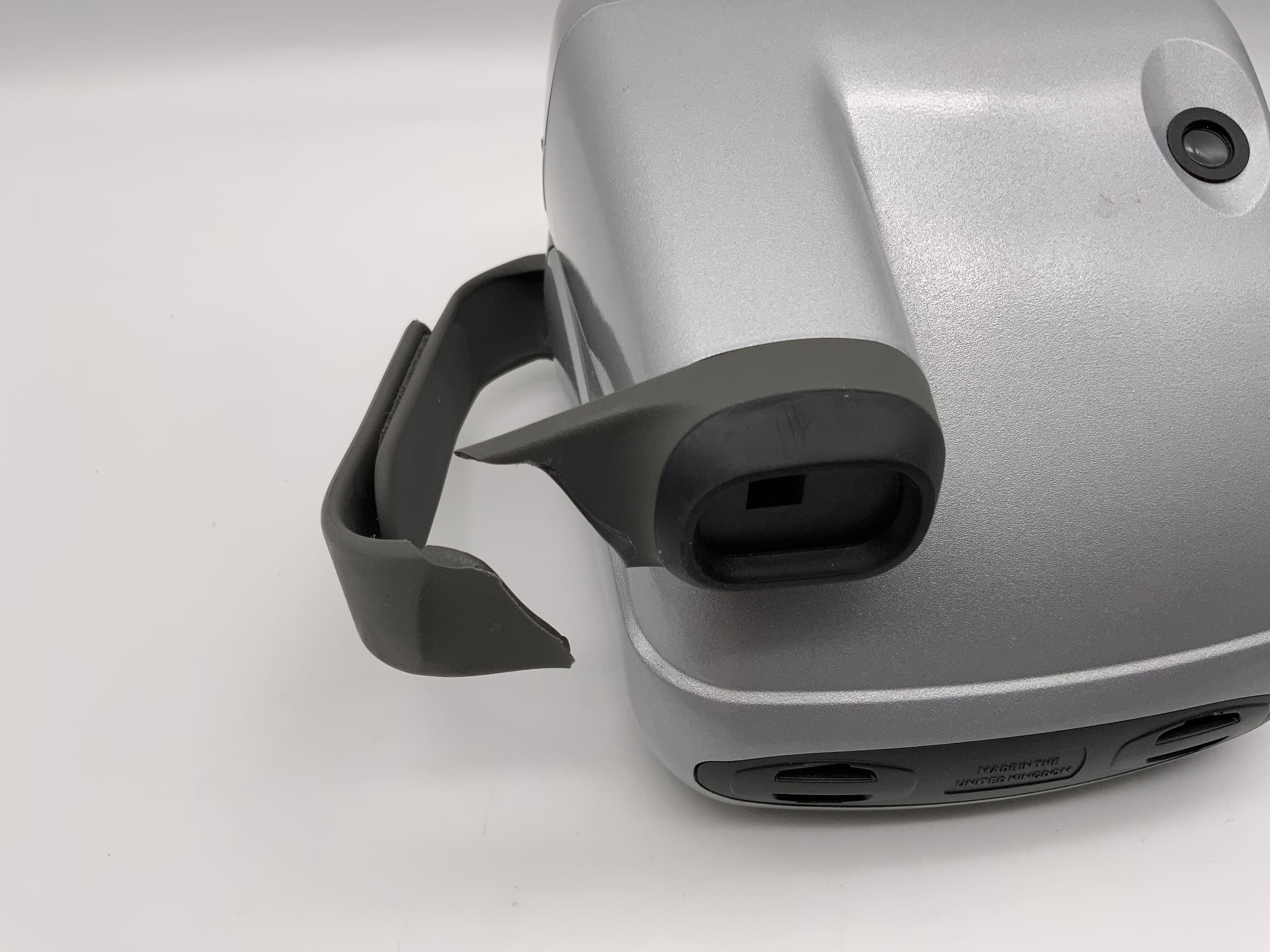 Polaroid P 600 compact camera, silver, in original packaging, without film