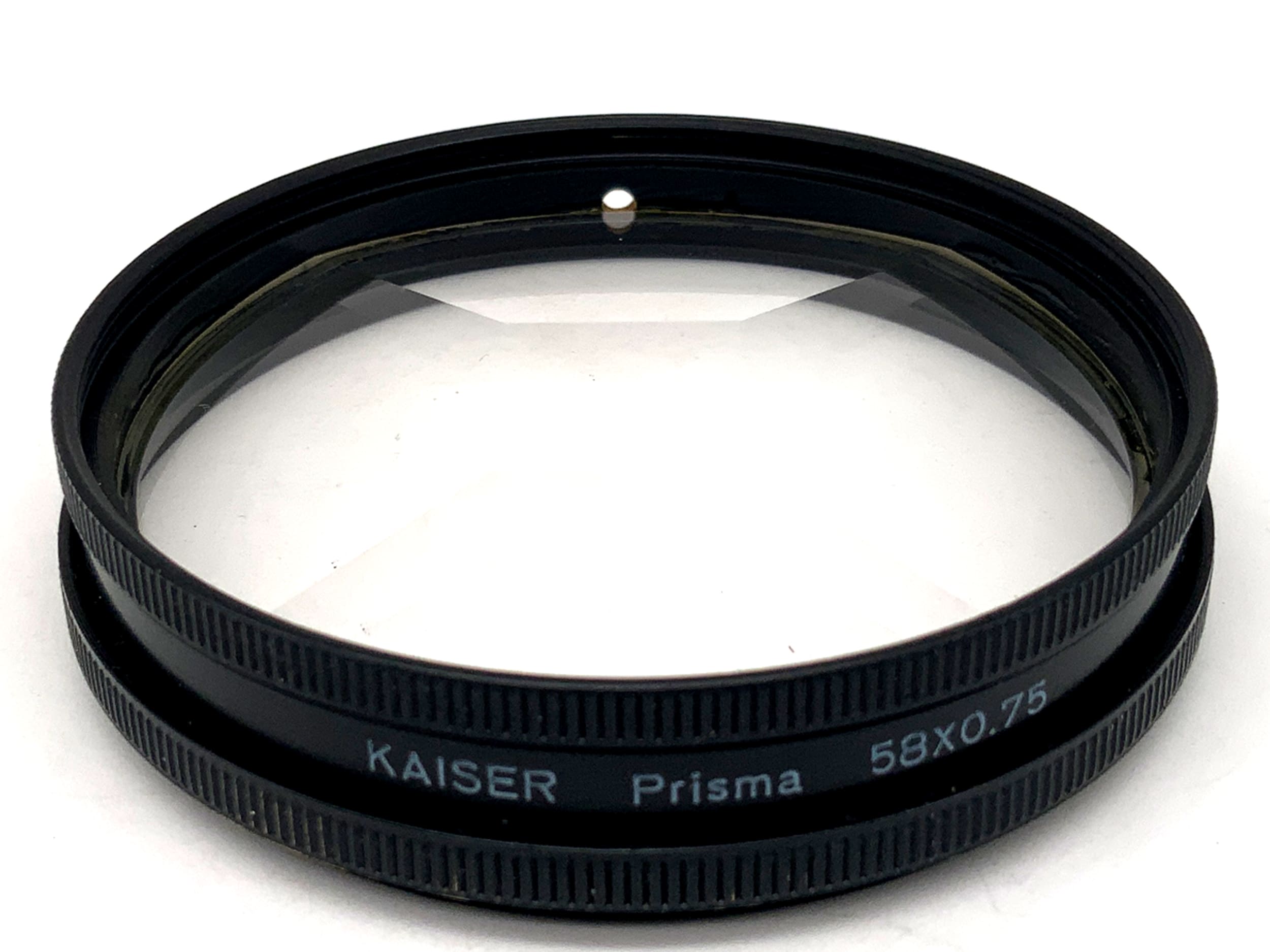 Kaiser Effect Filter 58x0.75 Prism Filter 58mm Circular Filter Thread
