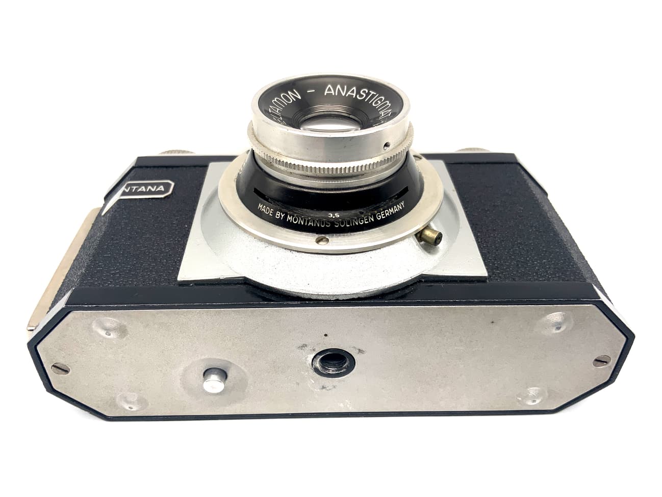 Montanus Montana Sucherkamera mit Deltamon-Anastigmat 45mm 1:3.5 Analogkamera