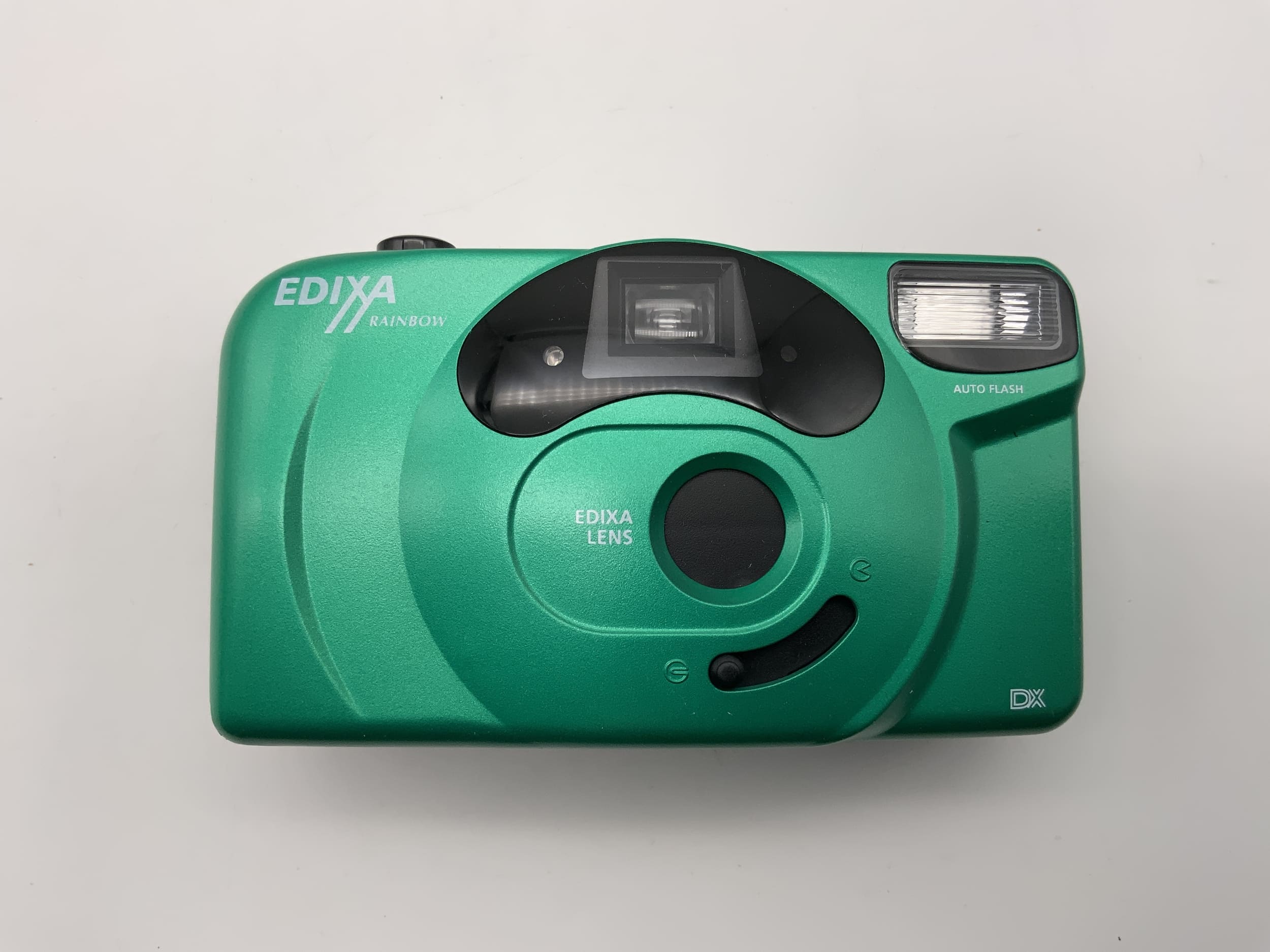 Edixa Rainbow Compact Camera Point&amp;Shoot Camera 35mm Auto Flash Original Packaging without Battery