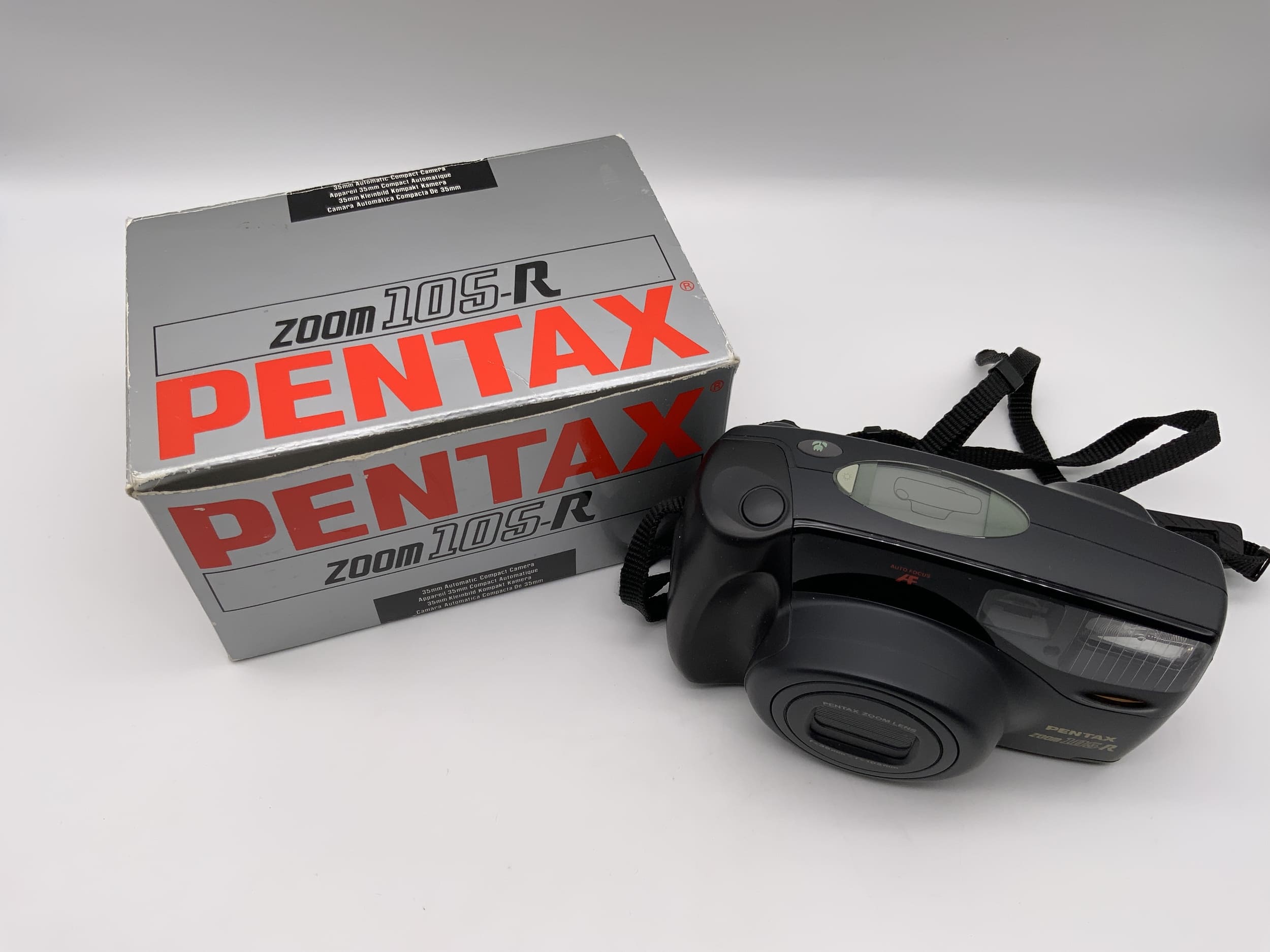 Pentax Zoom 105-R Compact Camera Point&amp;Shoot Camera 35mm Original Packaging without Battery