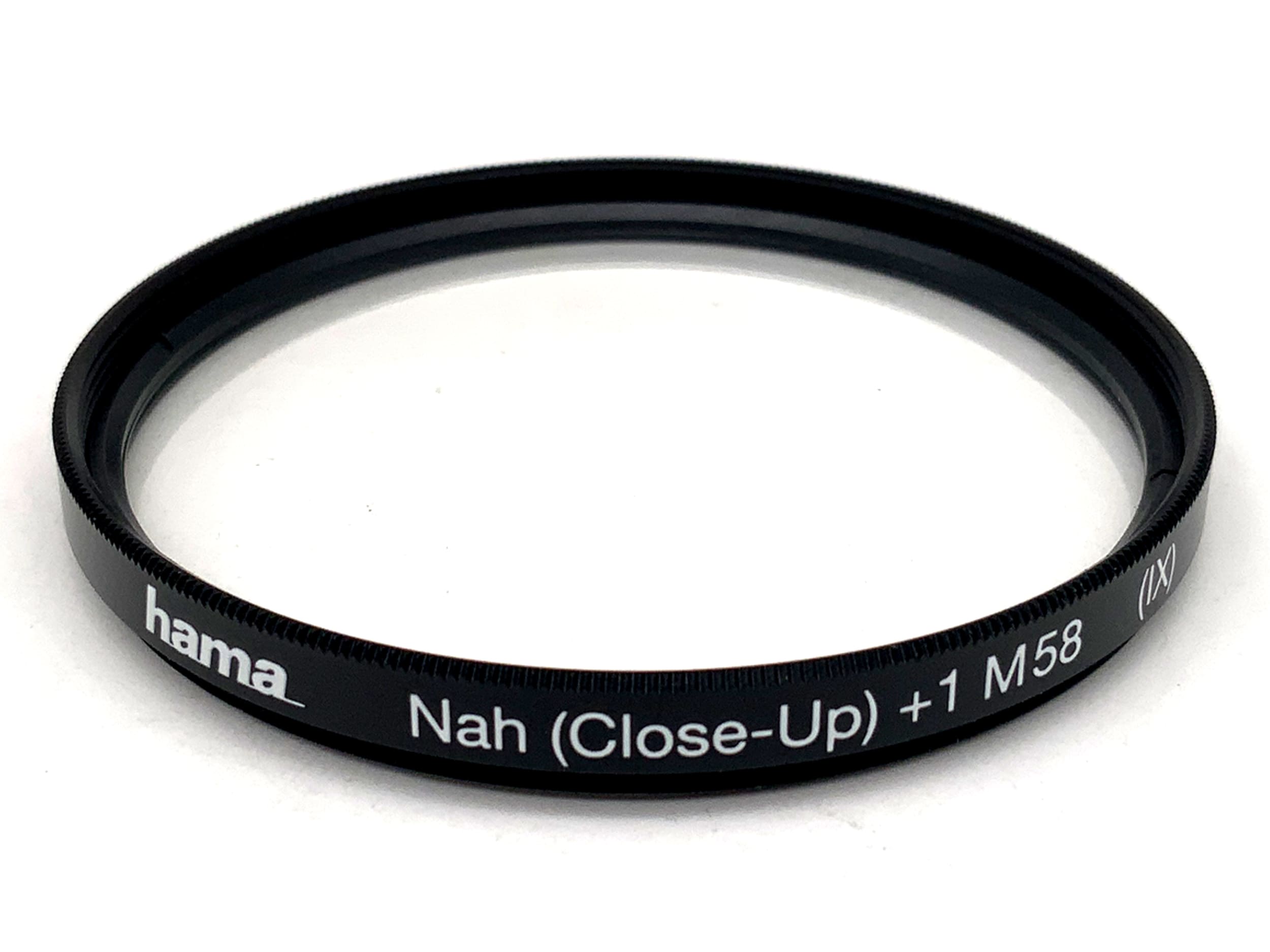 Hama Macro Lens Close-Up + 1 M58 (IX) Filter 58mm Circular Filter Thread
