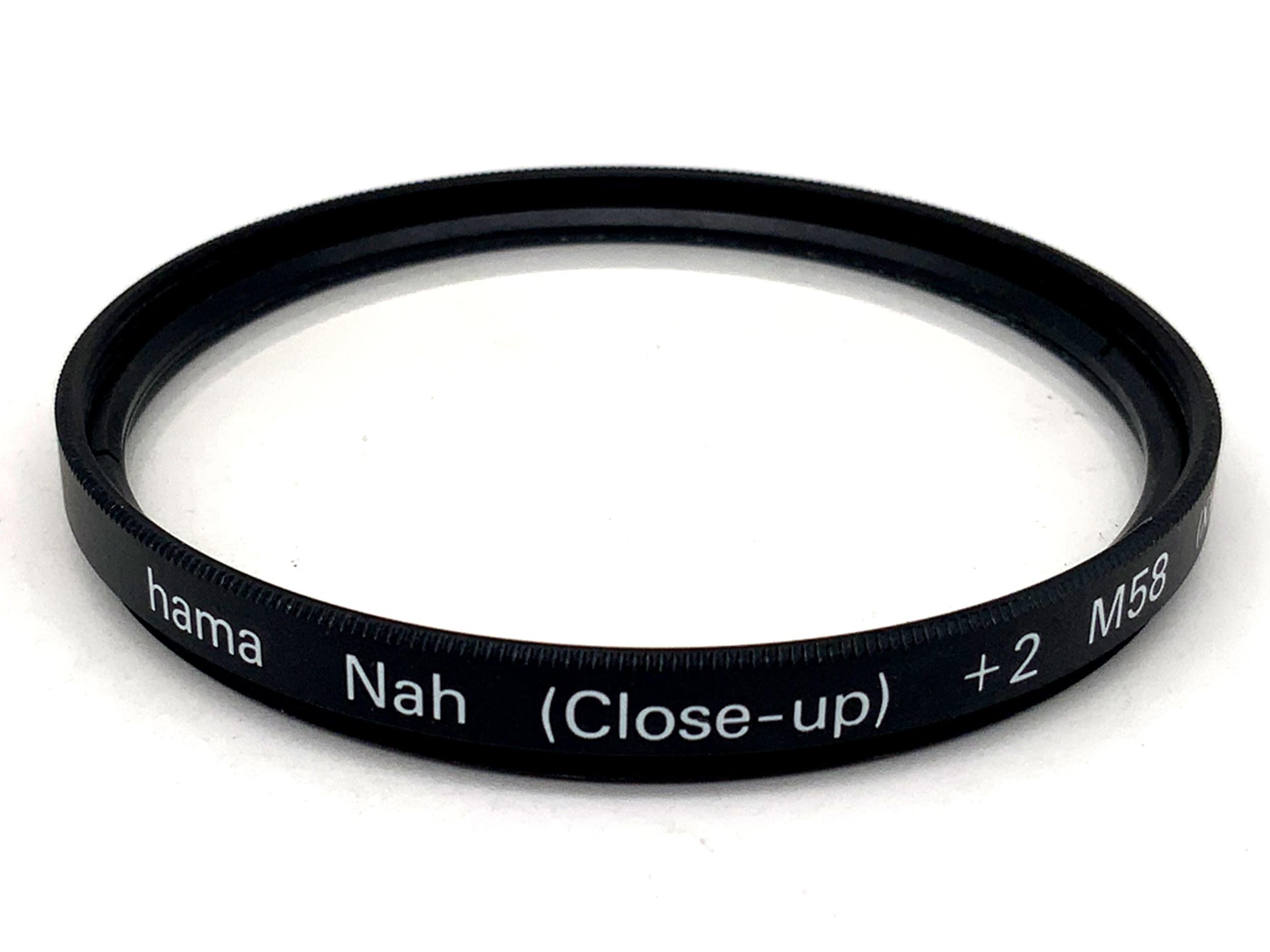 Hama Macro Lens Close-Up + 2 M58 (XX II) Filters 58mm Circular