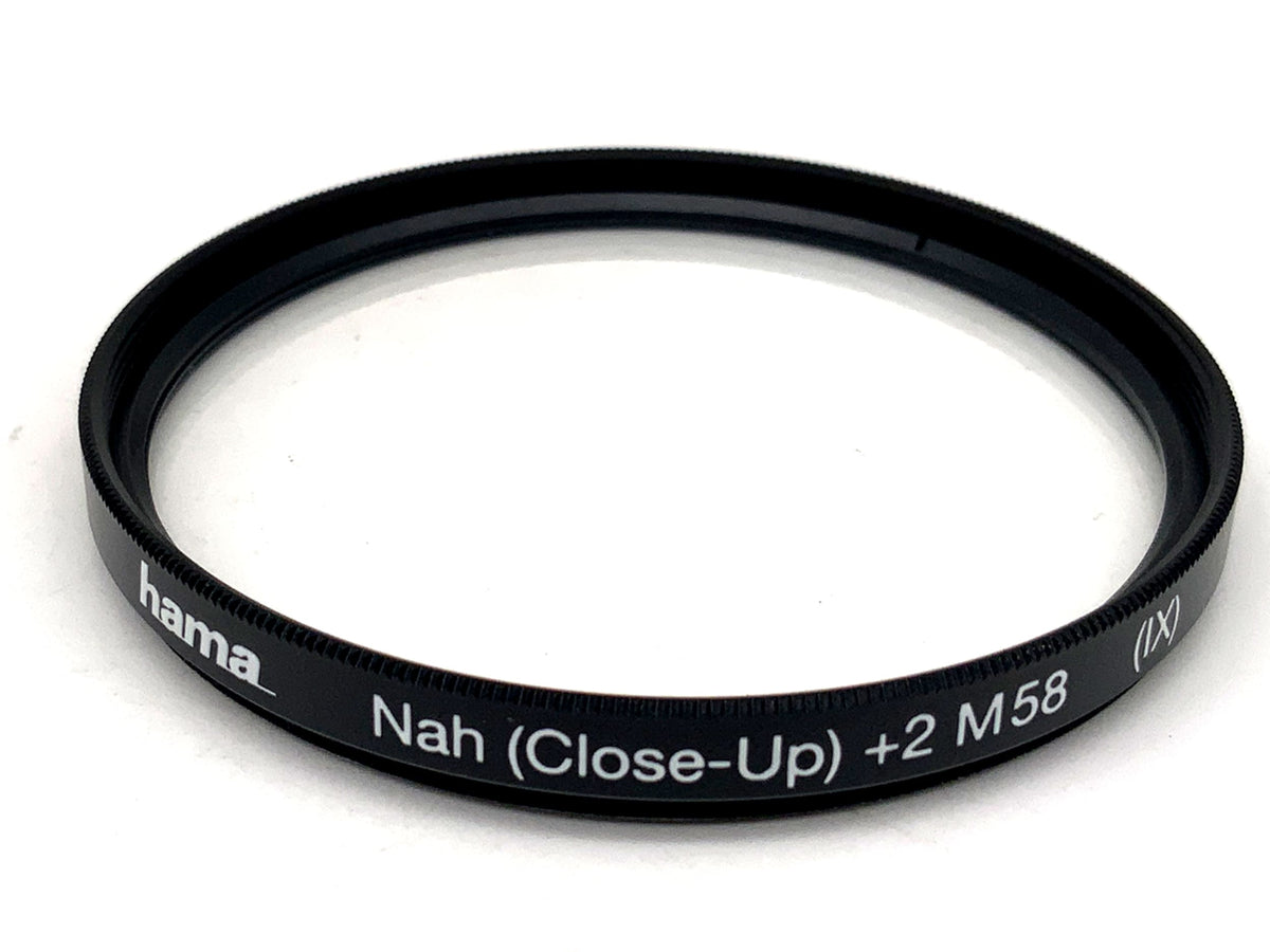 Hama Macro Lens Close-Up + 2 M58 (IX) Filters 58mm Circular Filter Thread