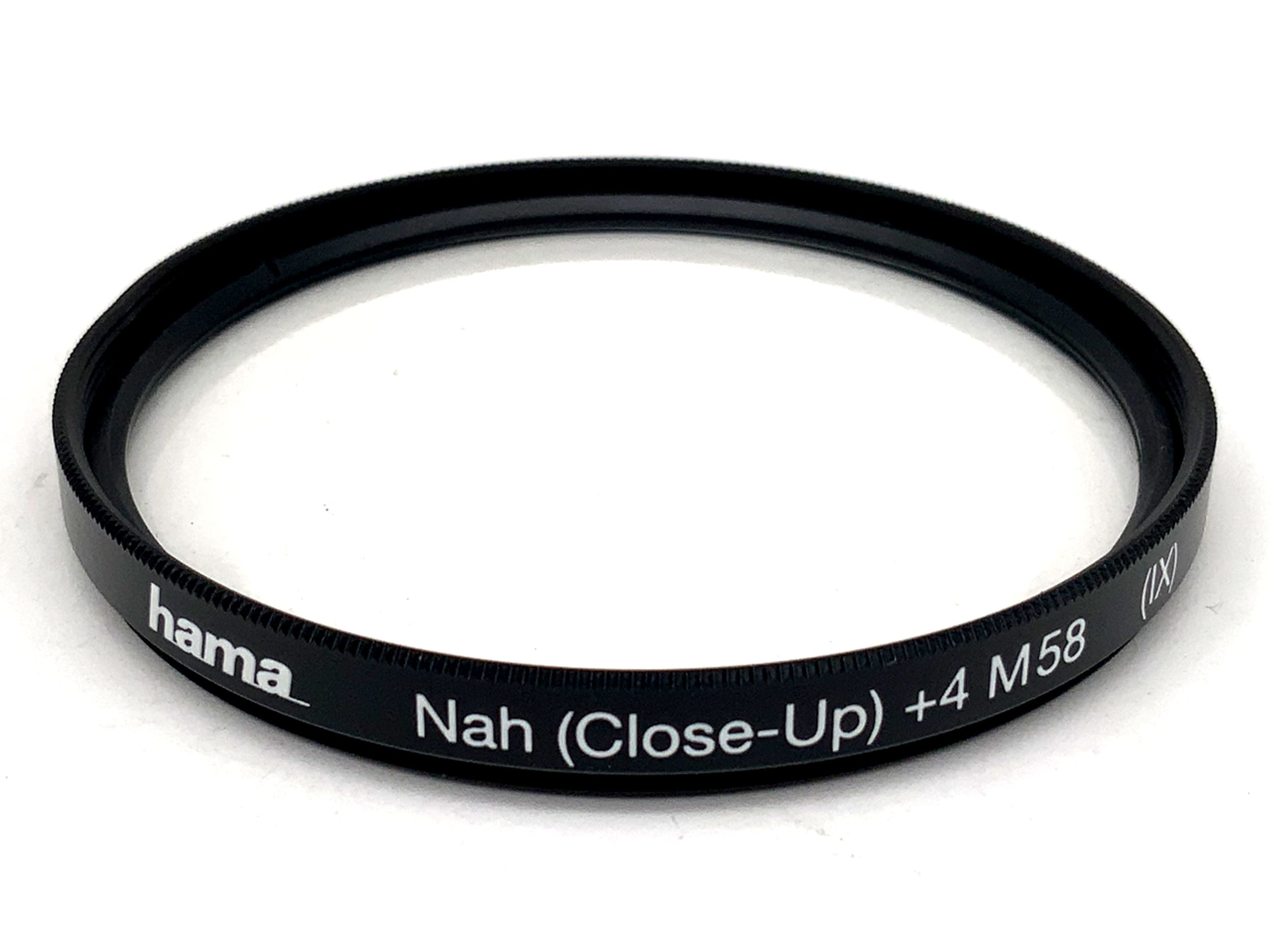 Hama Macro Lens Close-Up + 4 M58 (IX) Filters 58mm Circular Filter Thread
