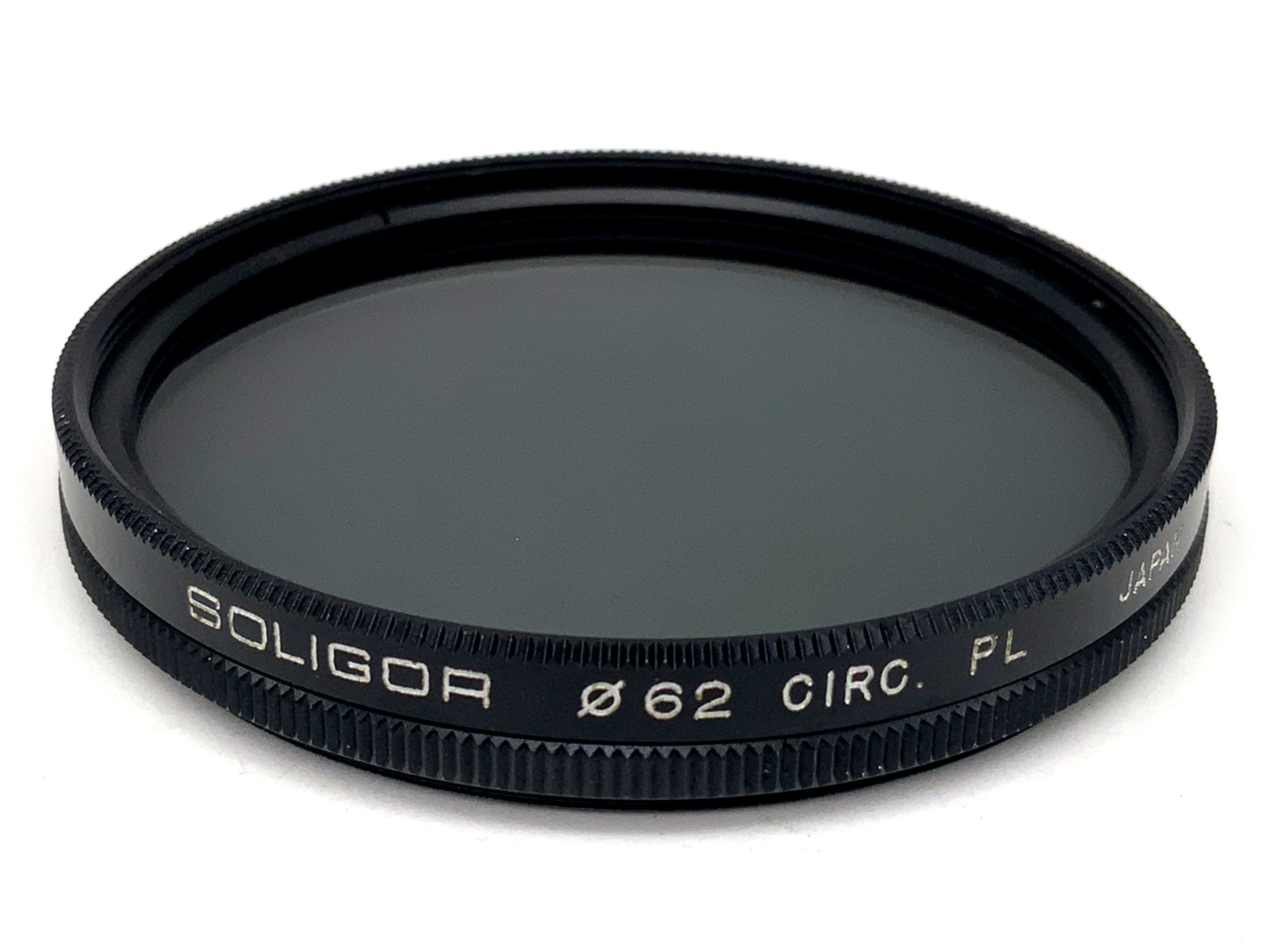 Soligor Polarizing Filter Circ.PL Filter 62mm Circular Filter Thread