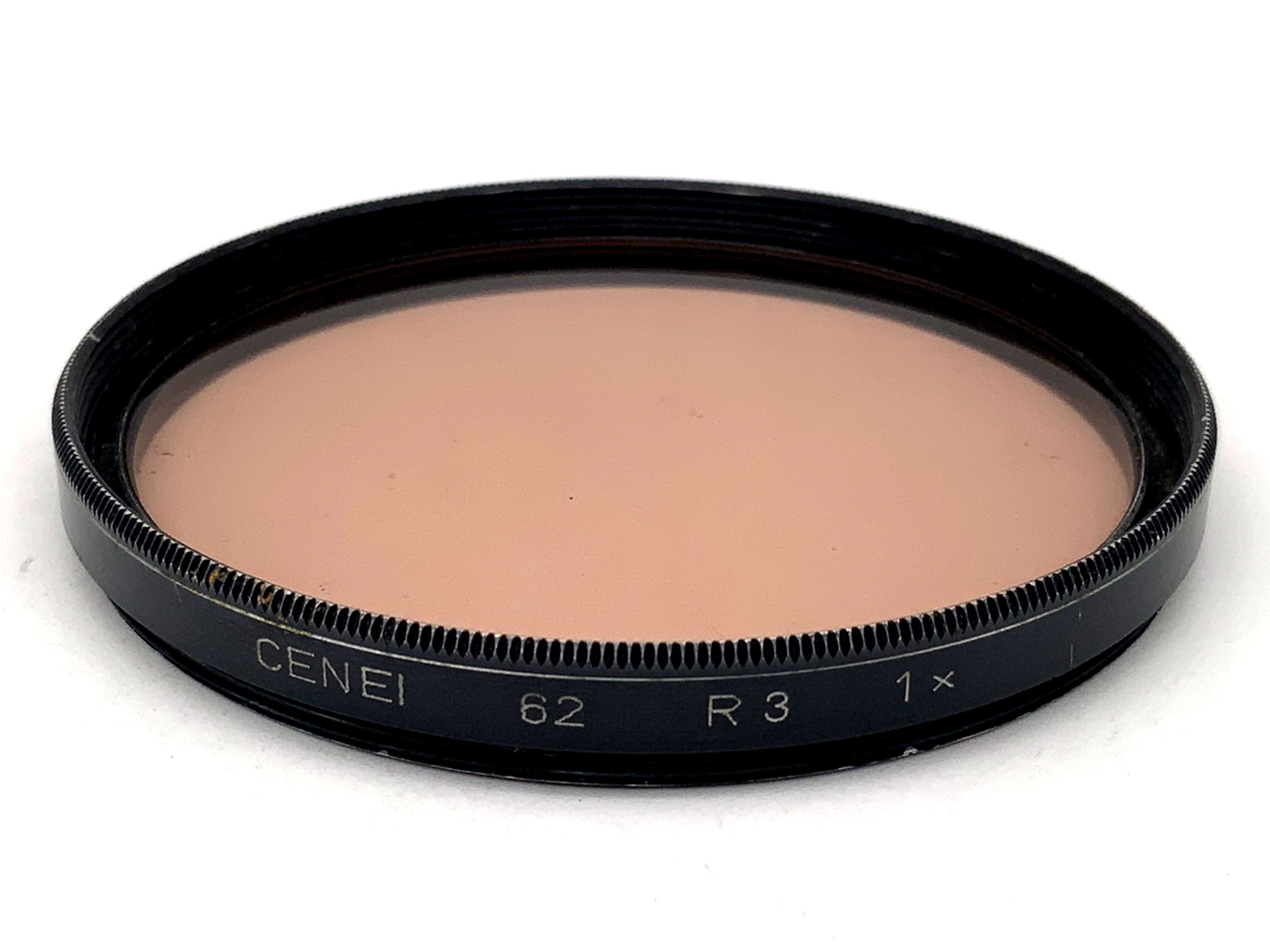 Cenei Correction Filter R3 1x Filter 62mm Circular Filter Thread