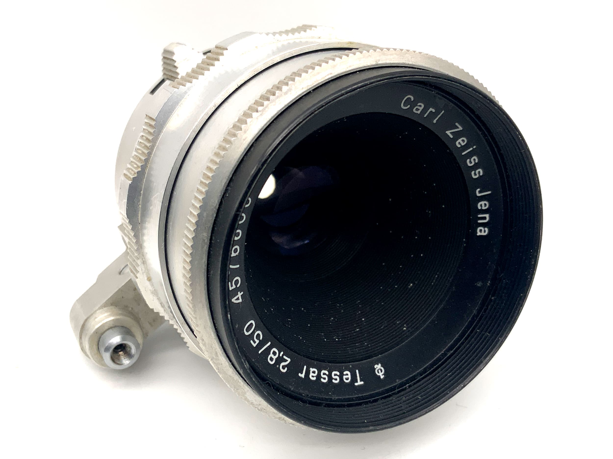 Carl Zeiss Jena Q1 Tessar 50mm 1:2.8 Objektiv 12 Blades (Exa) Pilz!