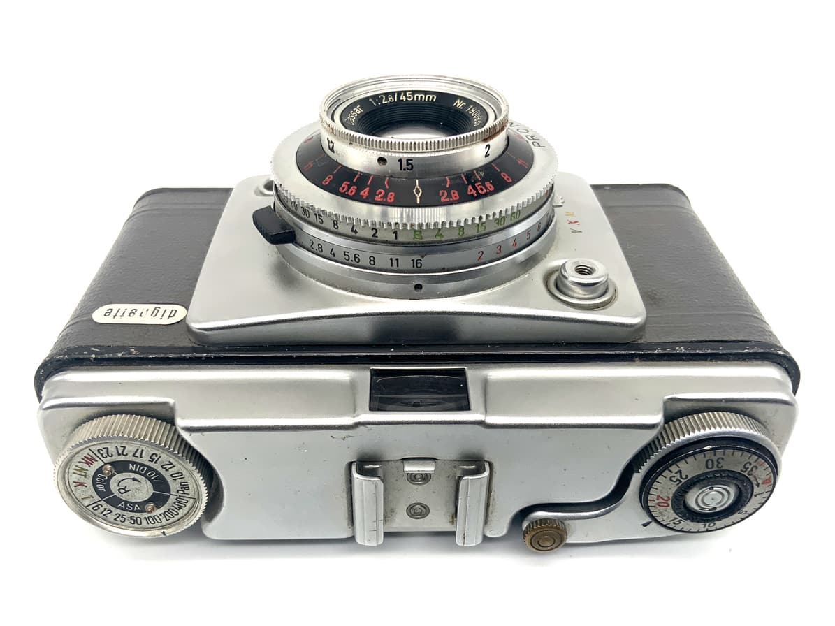 Dacora Dignette Sucherkamera mit Steinheil München Cassar 1:2.8/45mm