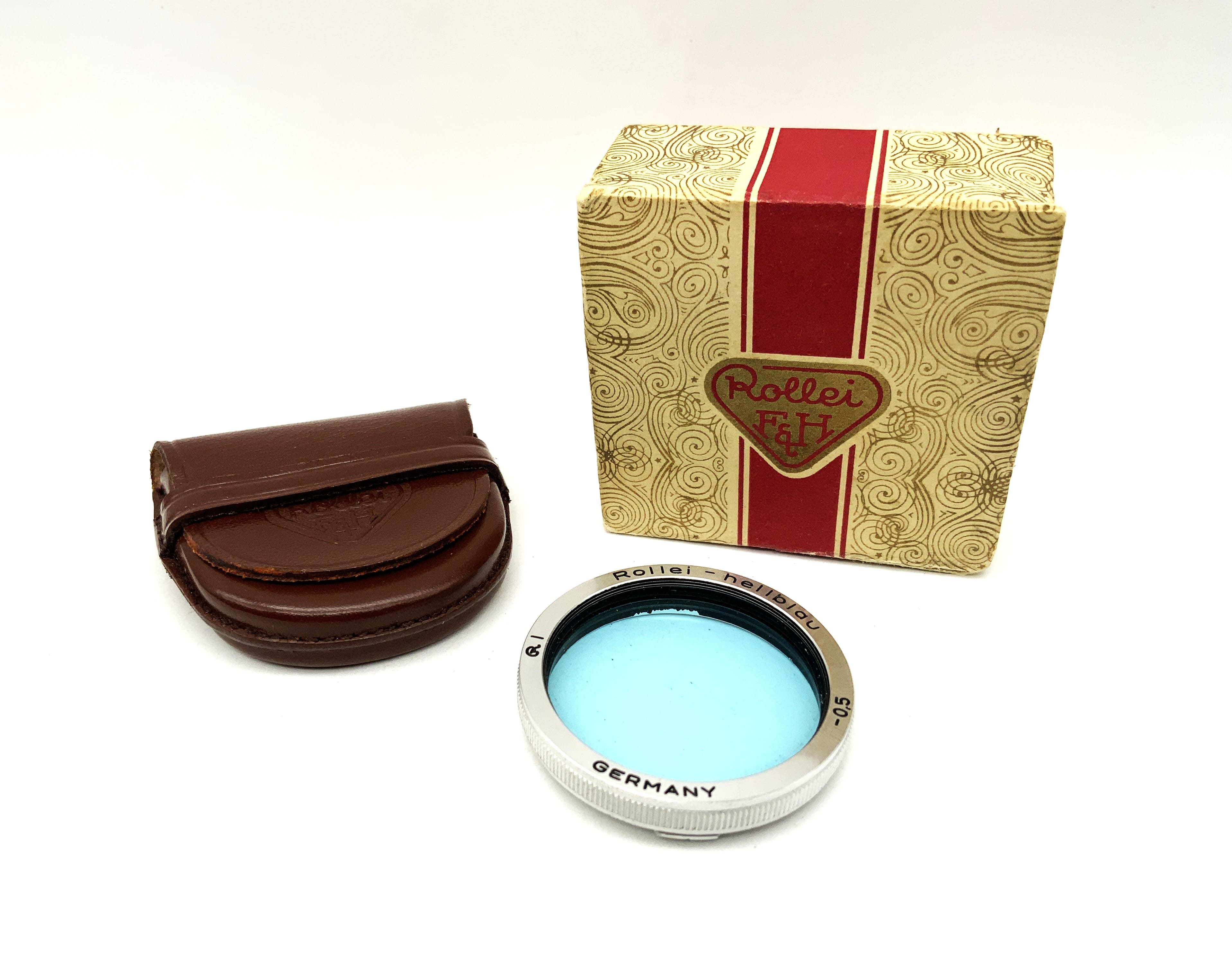 Rollei color filter light blue -0.5 in original packaging, RI filter thread