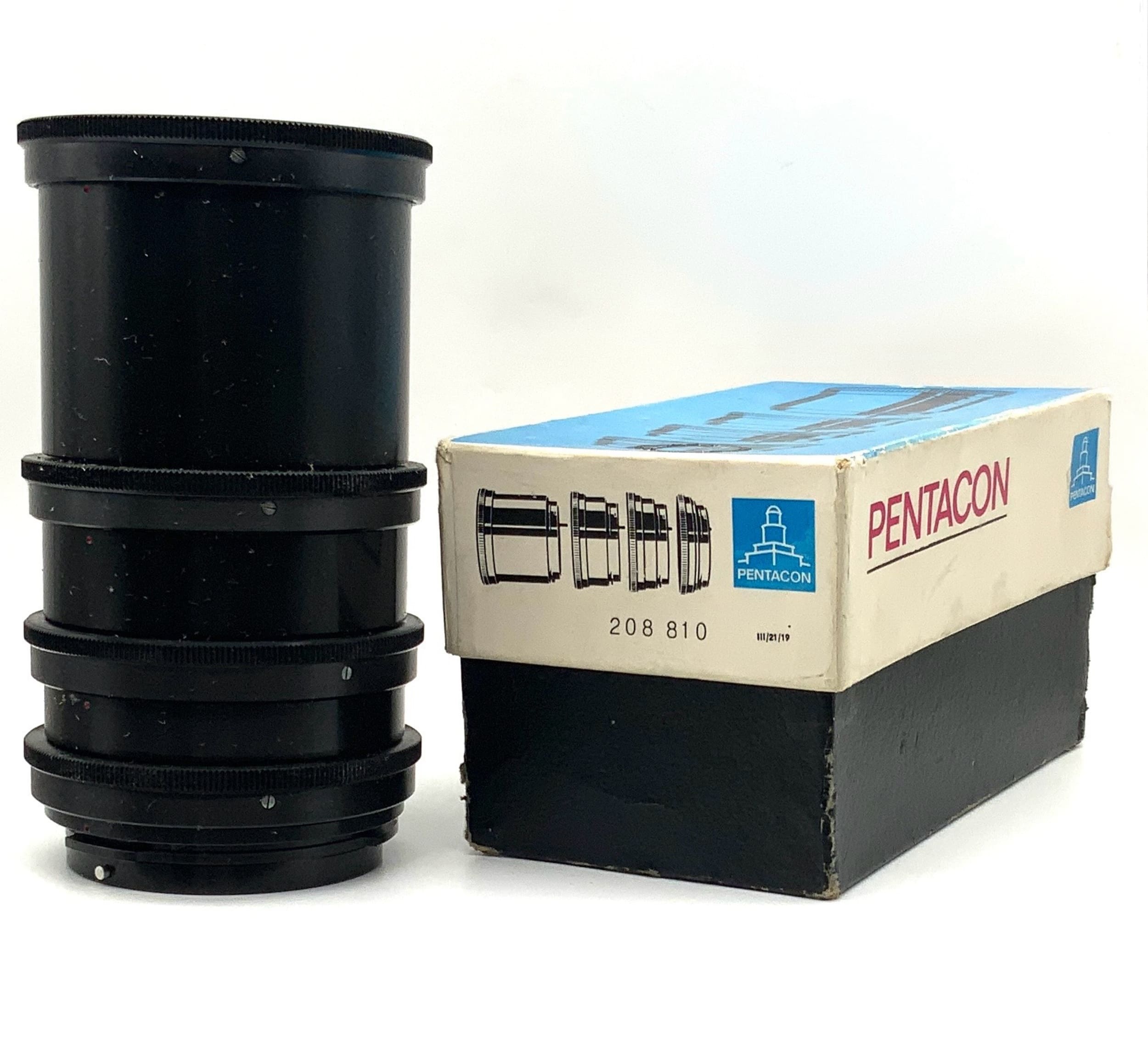 Pentacon intermediate ring set extension tube 10mm, 20mm, 30mm, 50mm (Pentacon Six)