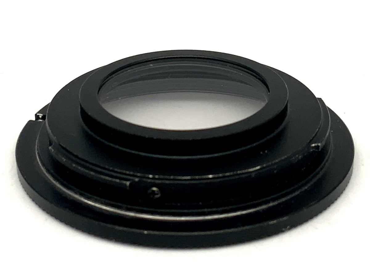 Lens adapter with infinity focus glass, lens mount converter (M42 -> Nikon F)
