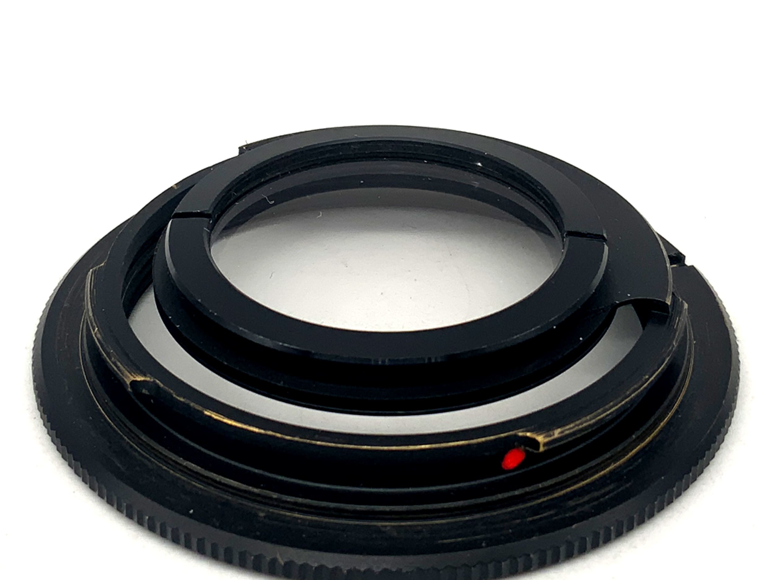Hama lens adapter with infinity focus glass lens mount converter (M42 -> Nikon F)