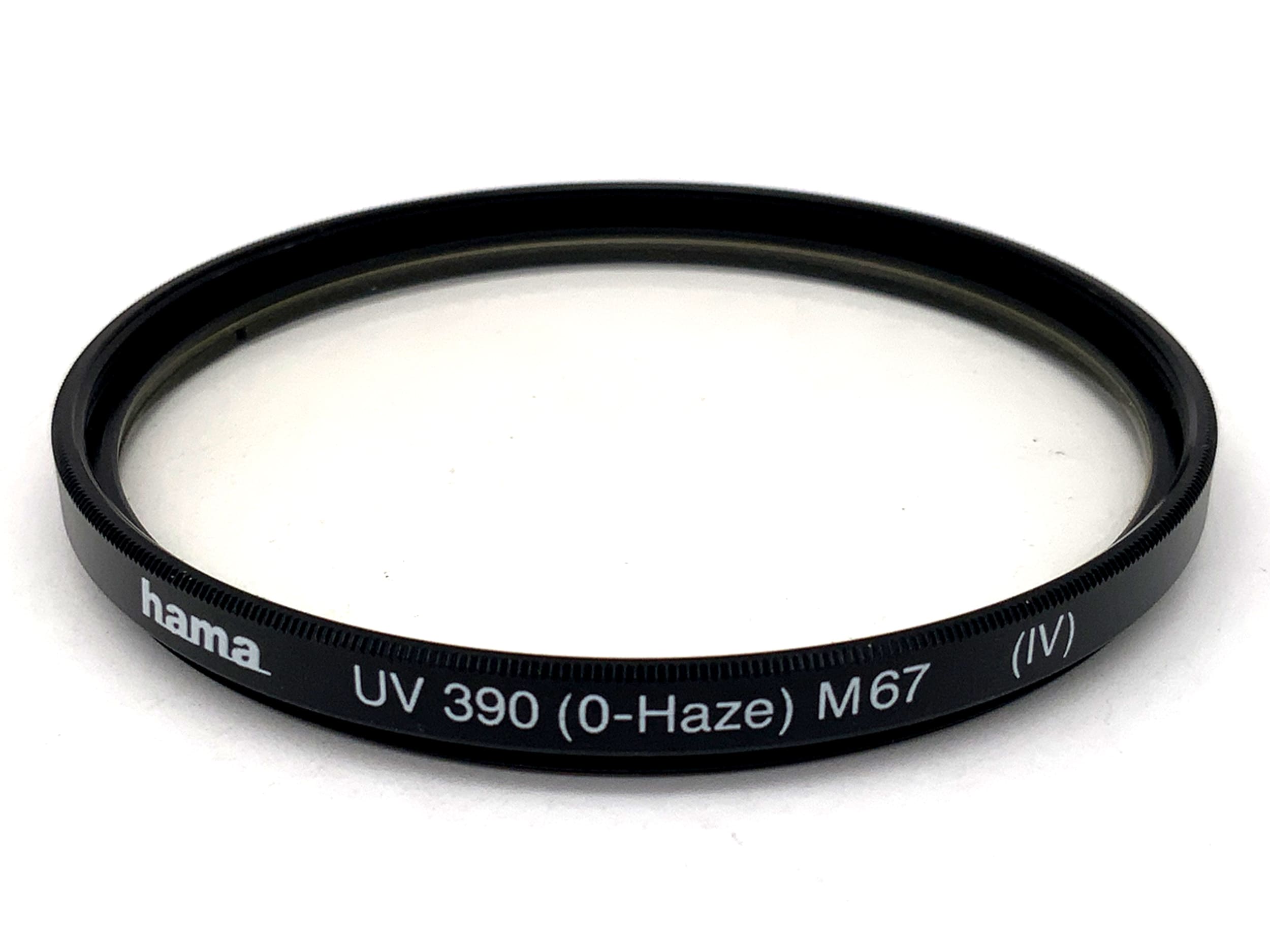 Hama UV 390 (0-Haze) M67 (IV) Filter 67mm Circular Filter Thread