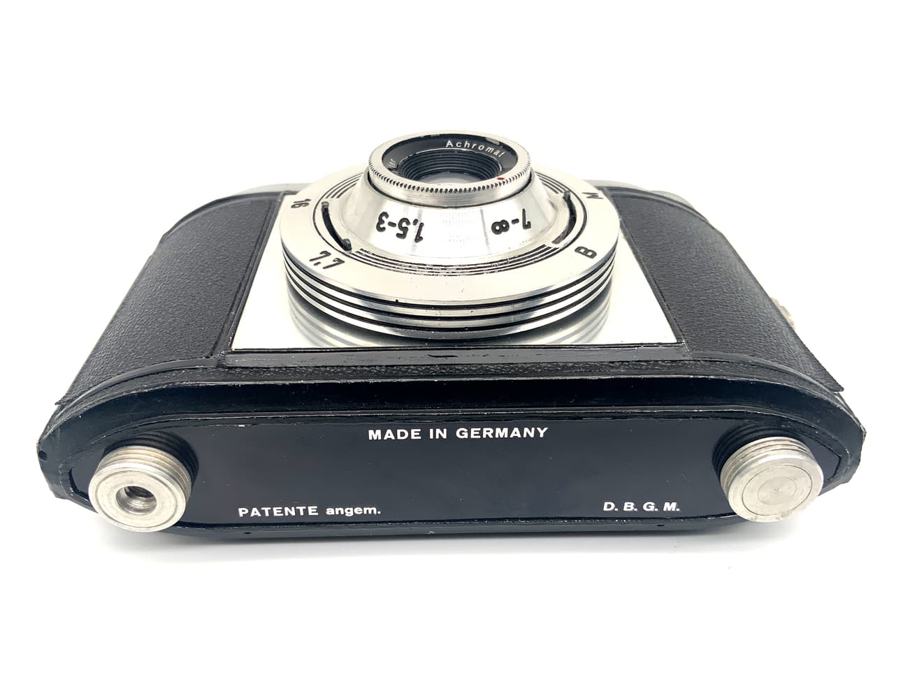Gerlach (NIXON) Reporter Sucherkamera mit Achromat 1:7.7 Analogkamera