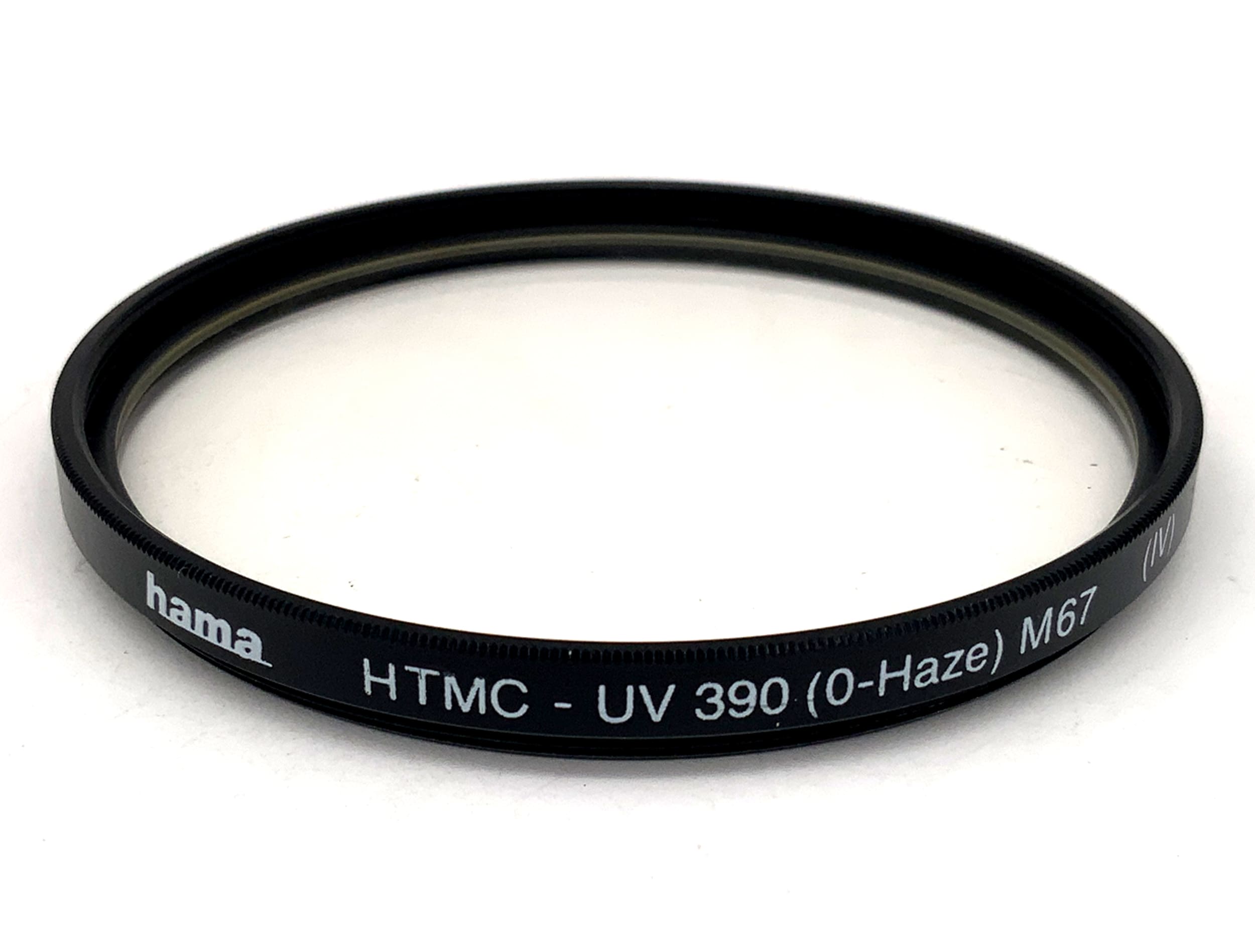 Hama UV HTMC-UV 390 (0-Haze) M67 (IV) Filter 67mm Circular Filter Thread
