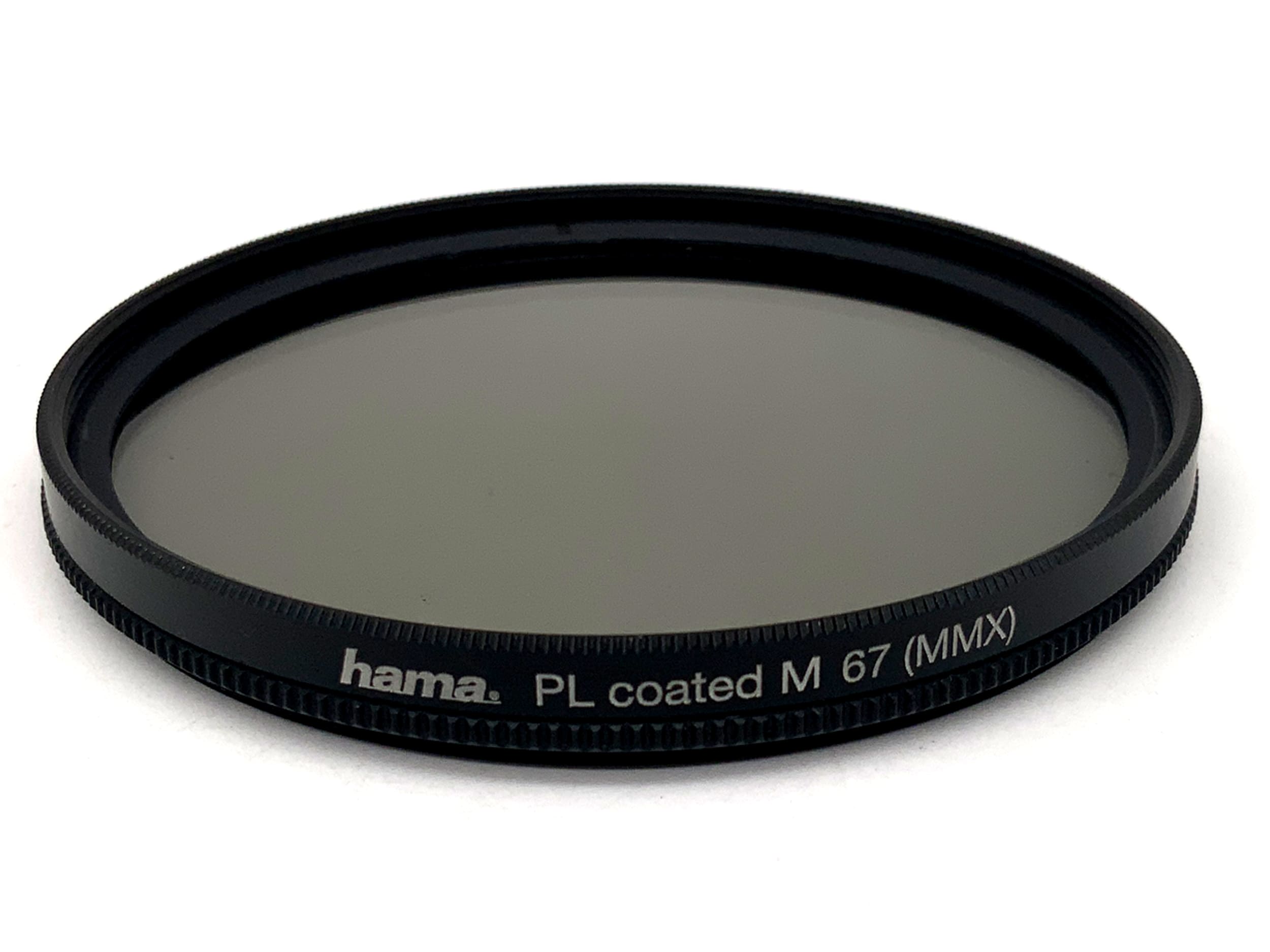 Hama Polarizing Filter PL coated M67 (MMX) Filter 67mm Circular Filter Thread