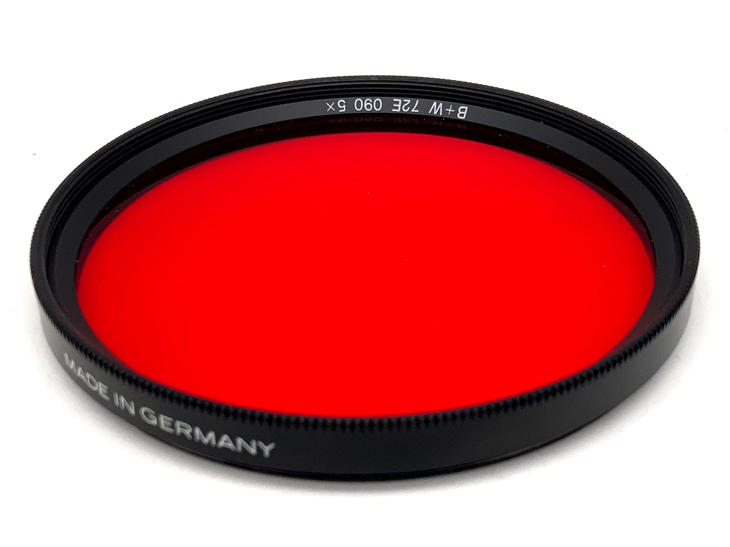 B+W Color Filter 72E 090 5x red filter 72mm circular filter thread