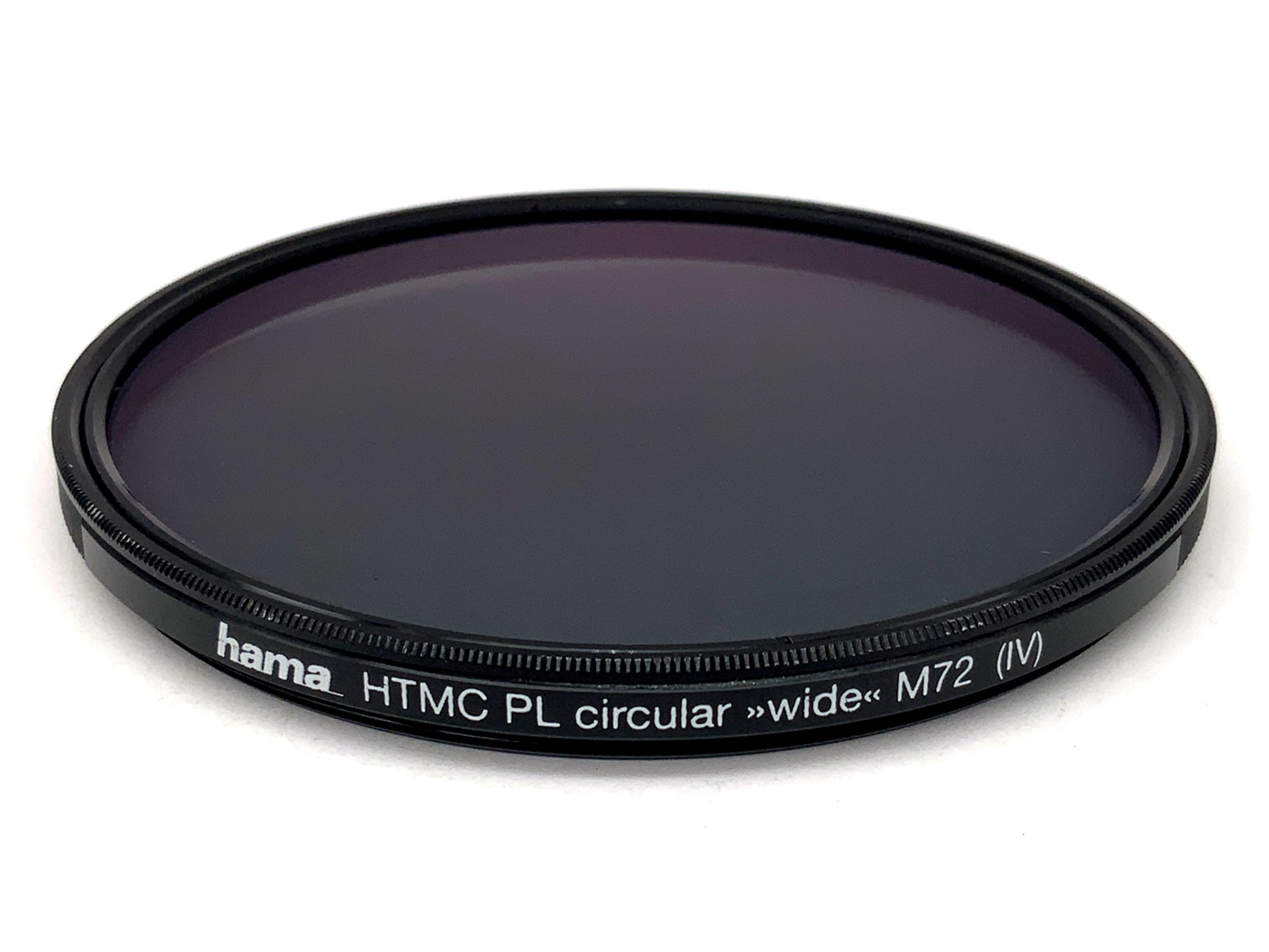 Hama Polarizing Filter HTMC PL circular >wide< M72 (IV) Filter 72mm Circular