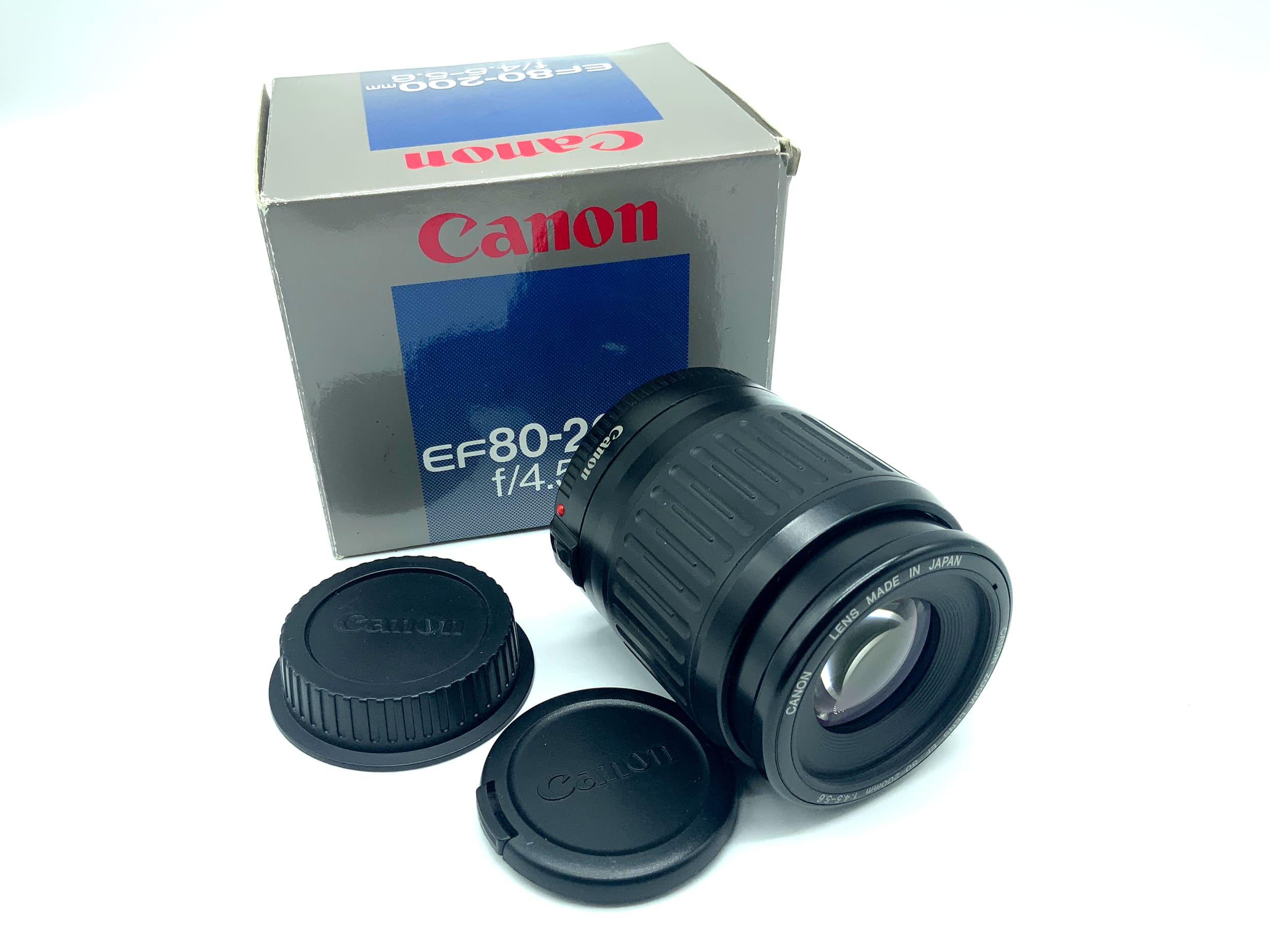 Canon Lens 80-200mm 1:4.5-5.6 Objektiv in OVP Zoomobjektiv Autofokus (Canon EF)