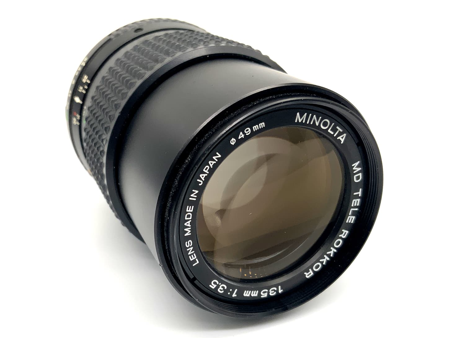 Minolta MD Tele Rokkor 135mm 1:3.5 Objektiv Festbrennweite (Minolta MD) Nebel!