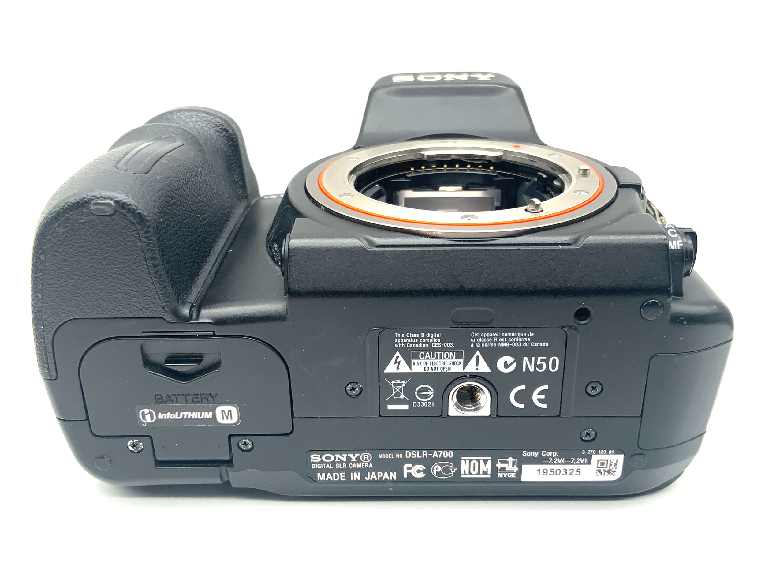 Sony A700 DSLR SLR camera body (Sony A/Minolta AF)
