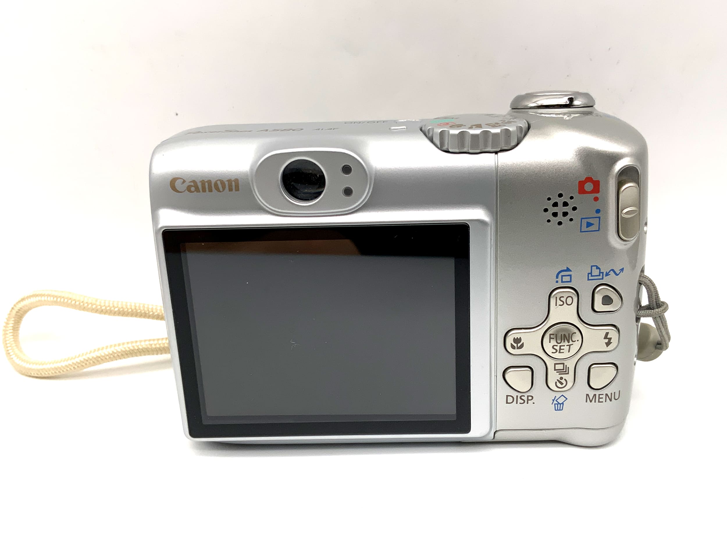 Canon PowerShot A580 Digital Compact Camera with 5.8-23.2mm 1:2.6-5.5 lens