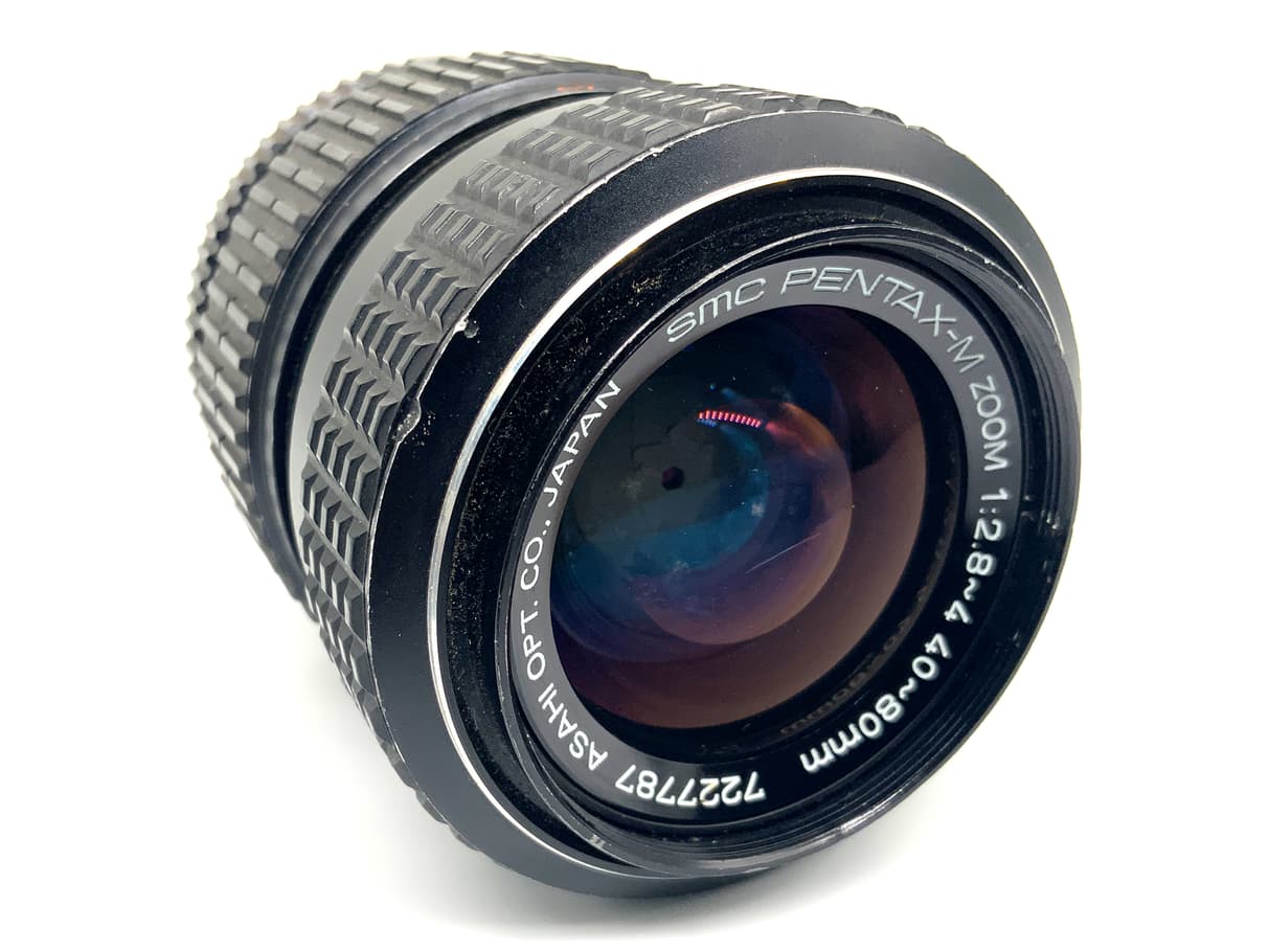 Asahi Pentax SMC Pentax-M Zoom Macro 40-80mm 1:2.8-4 Objektiv (Pentax K) Pilz!