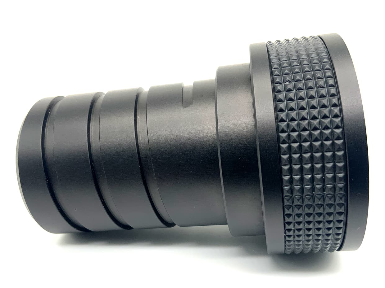 Braun Ultralit PL 90mm 1:2.4 Projektorlinse Lens Linse (Schneckengewinde) Pilz!