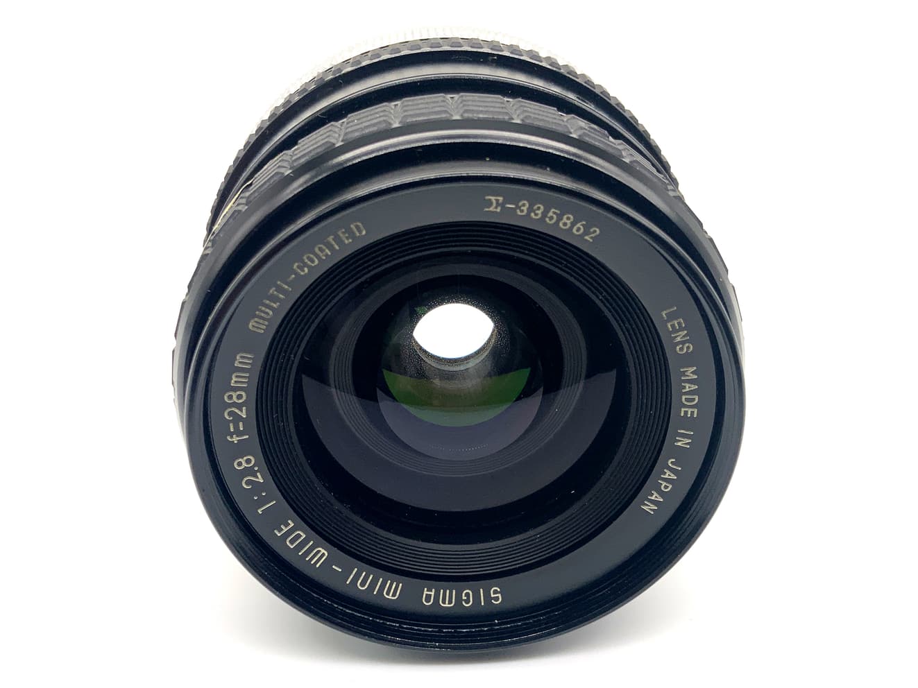 Sigma Mini-Wide MC Macro 28mm 1:2.8 Objektiv Festbrennweite (Canon FD) Pilz!