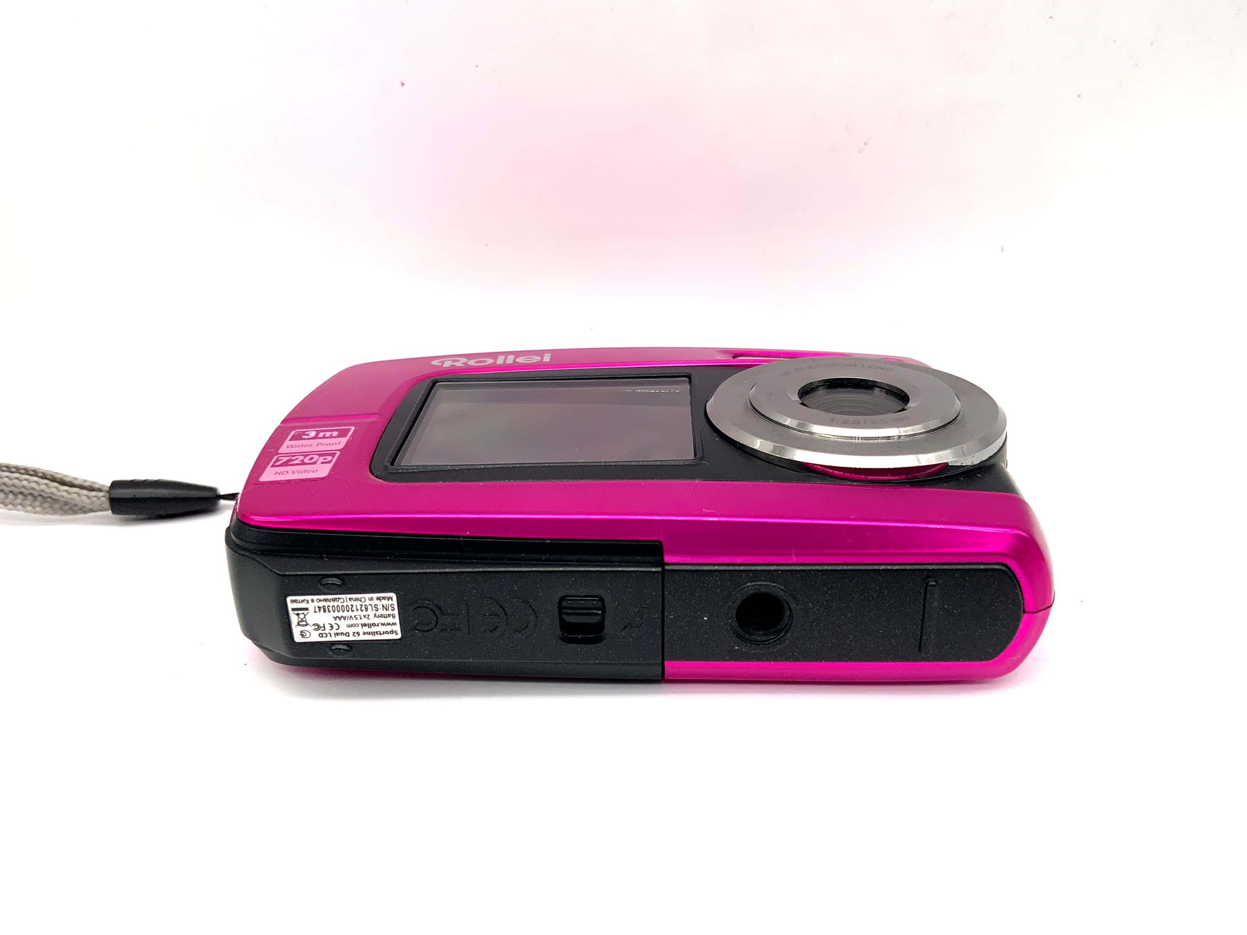 Rollei Sportsline 60 Dual LCD Digital Compact Camera with 1:2.8 f/8.5mm